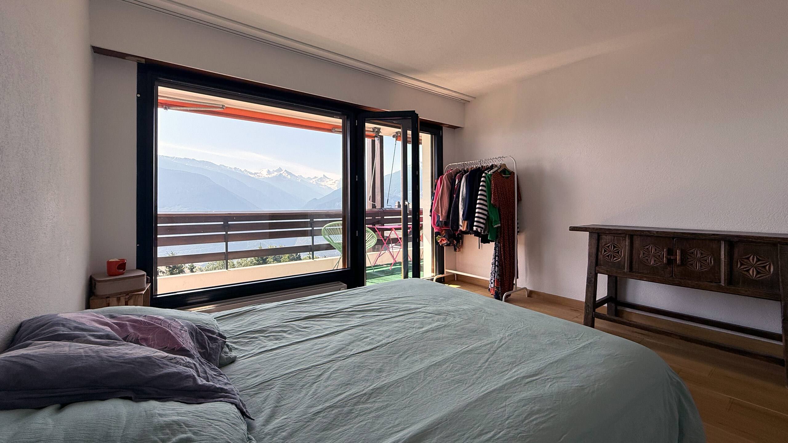 Bedroom 3 with balcony access Bedroom 3 with balcony access