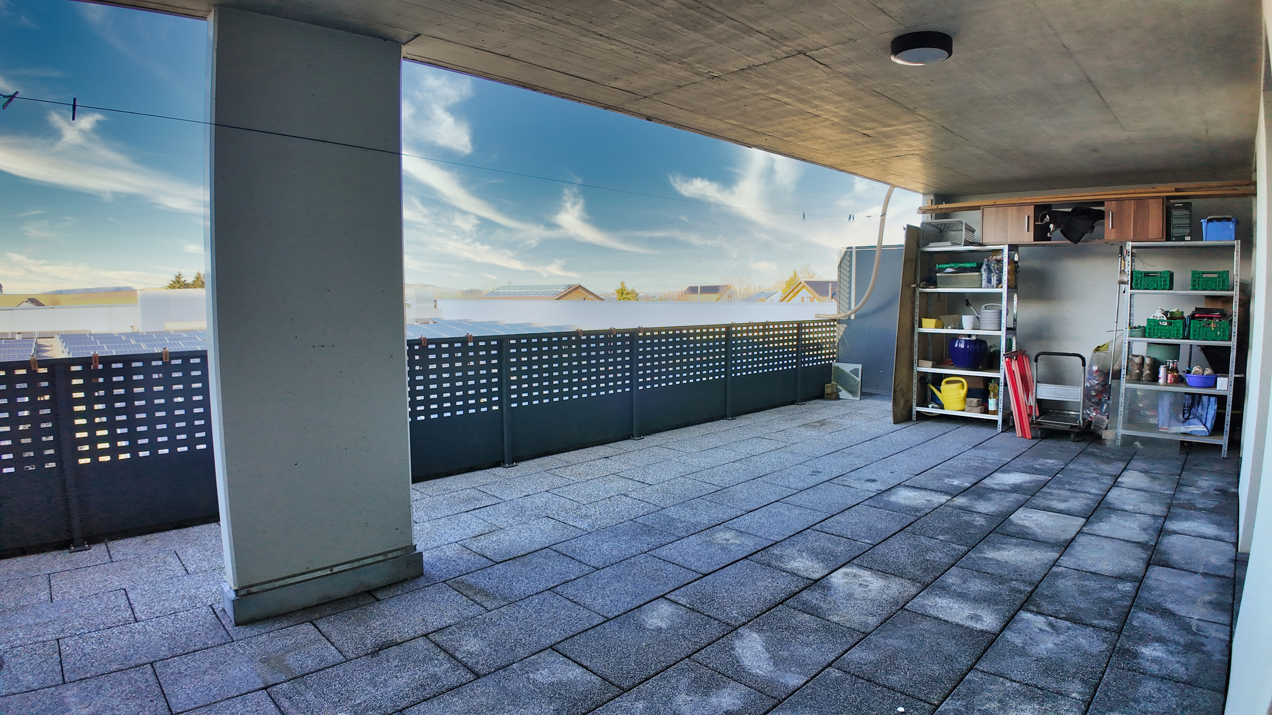 Terrasse couverte de 41 m2