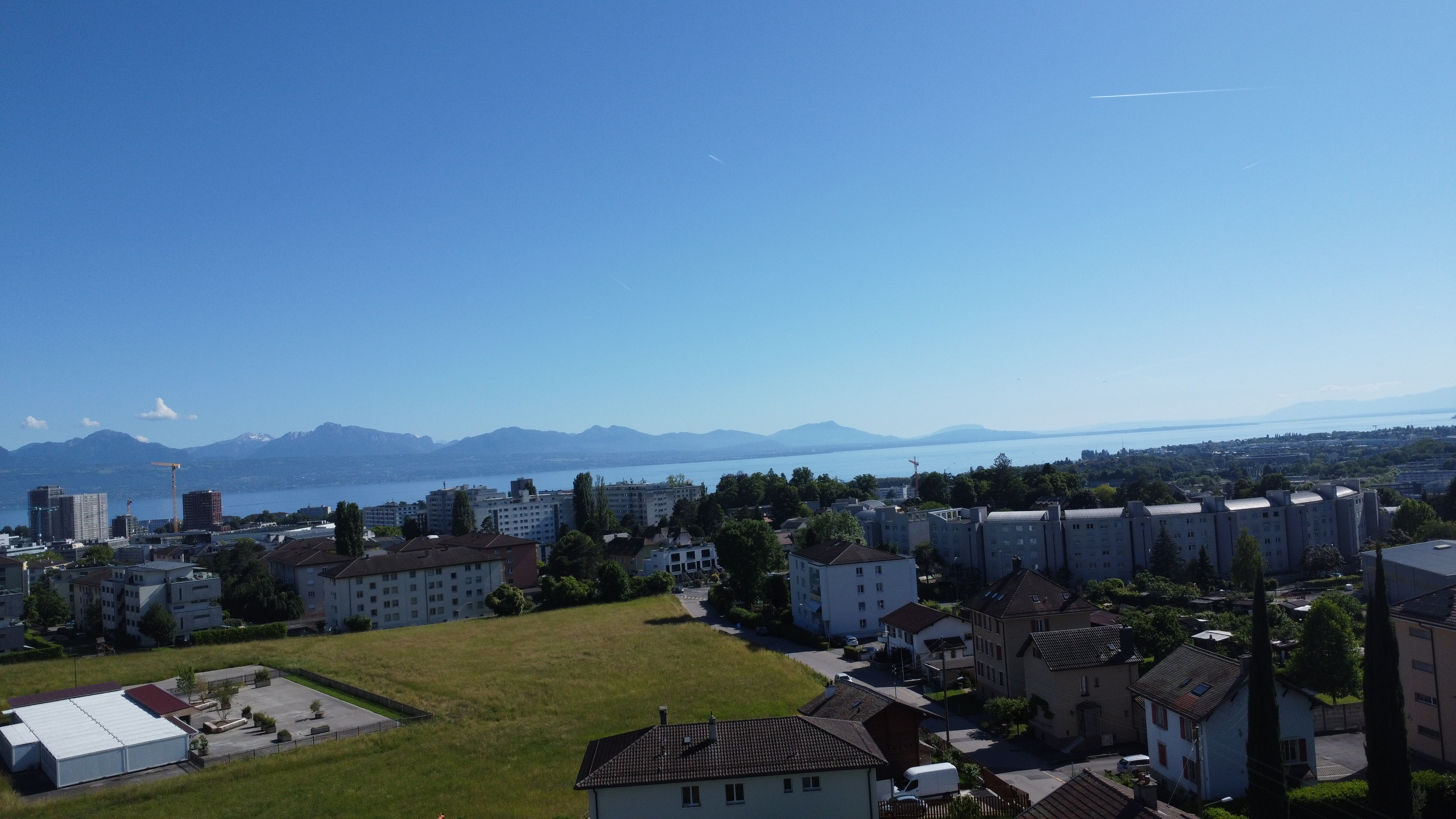 Vue de la terrasse 