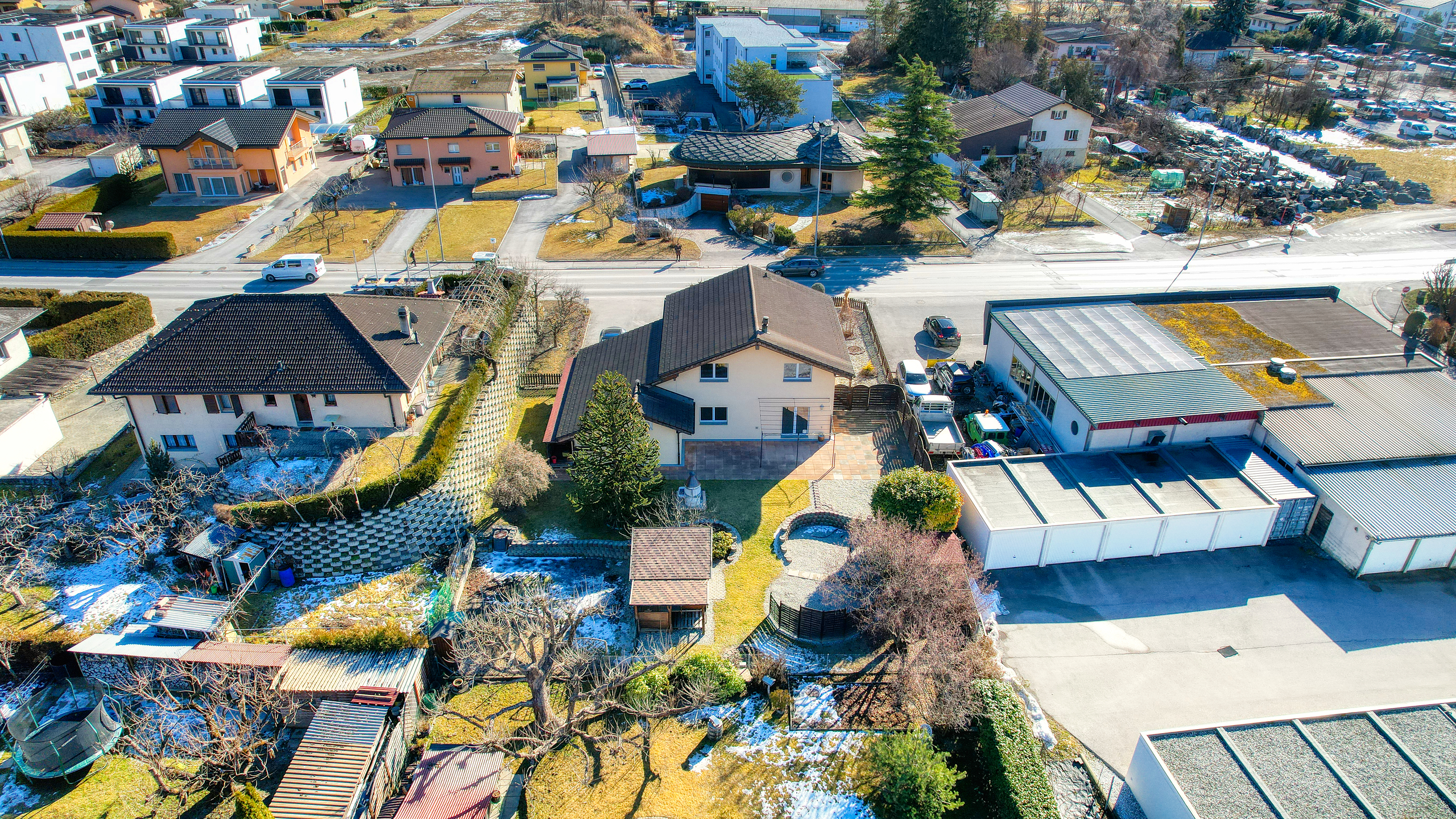 Villa Chalais - Vue drone 