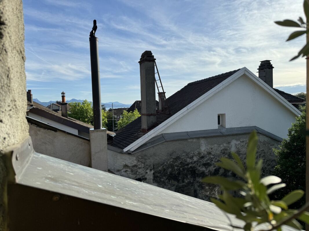 Vue au dessus des toits Vue au dessus des toits
