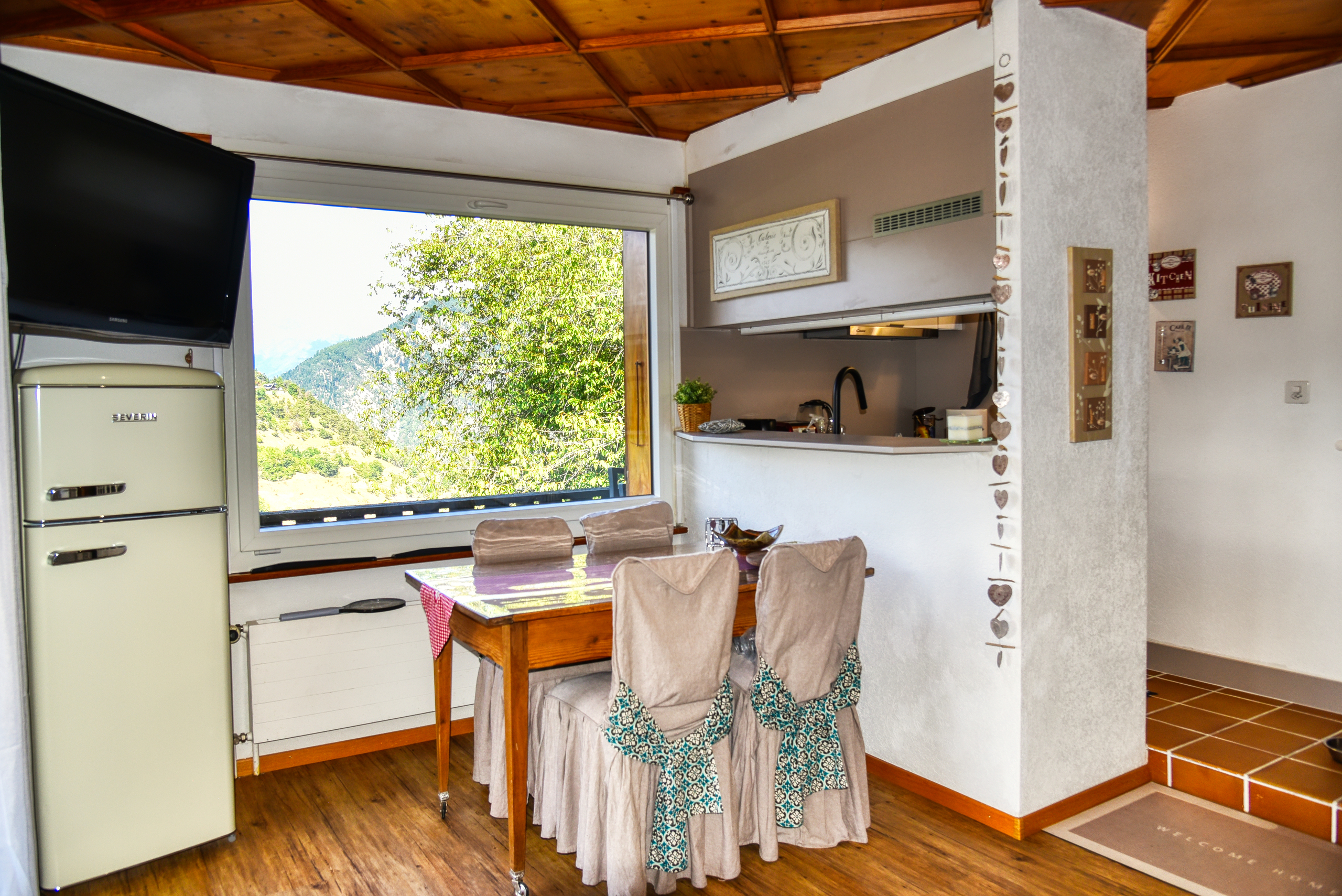 Wohnung Vercorin - Esszimmer Wohnung Vercorin - Esszimmer
