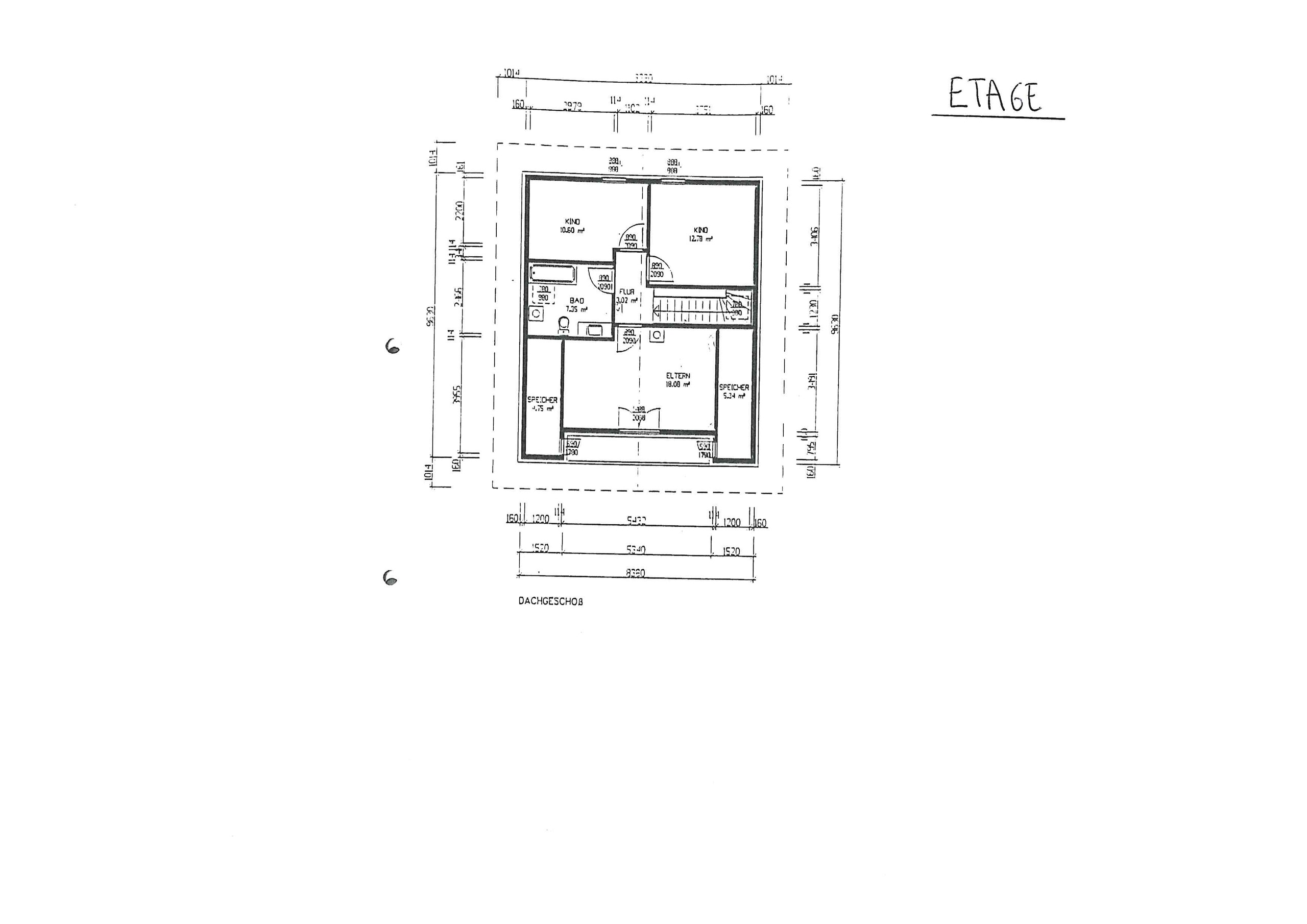 plan étage