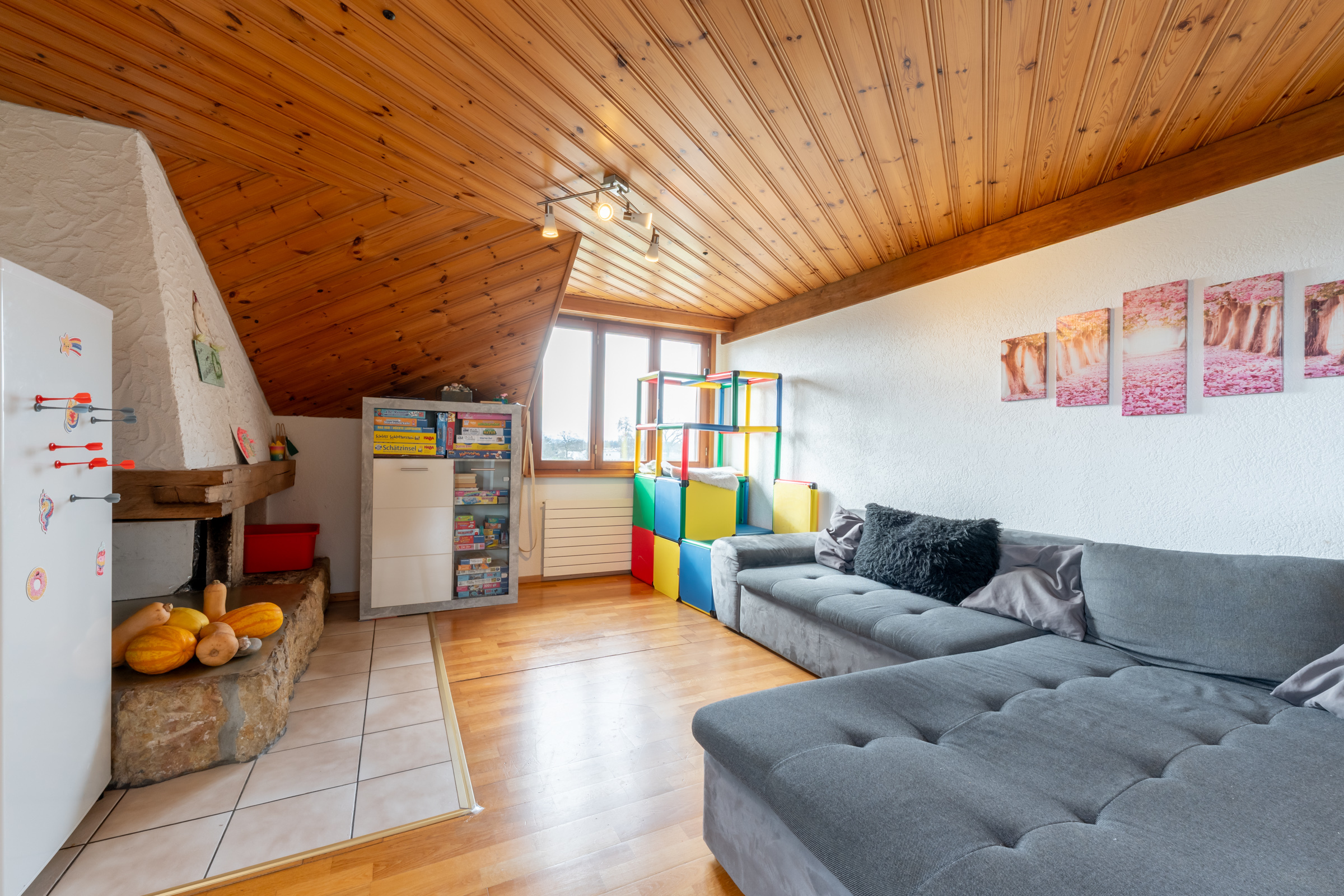 Dachwohnung / Wohnzimmer Dachwohnung / Wohnzimmer