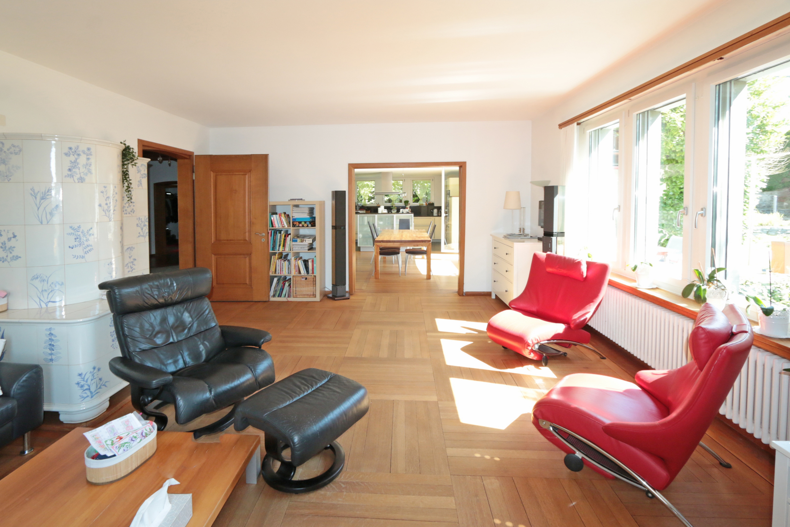 Licht durchfluteter Wohnbereich Licht durchfluteter Wohnbereich