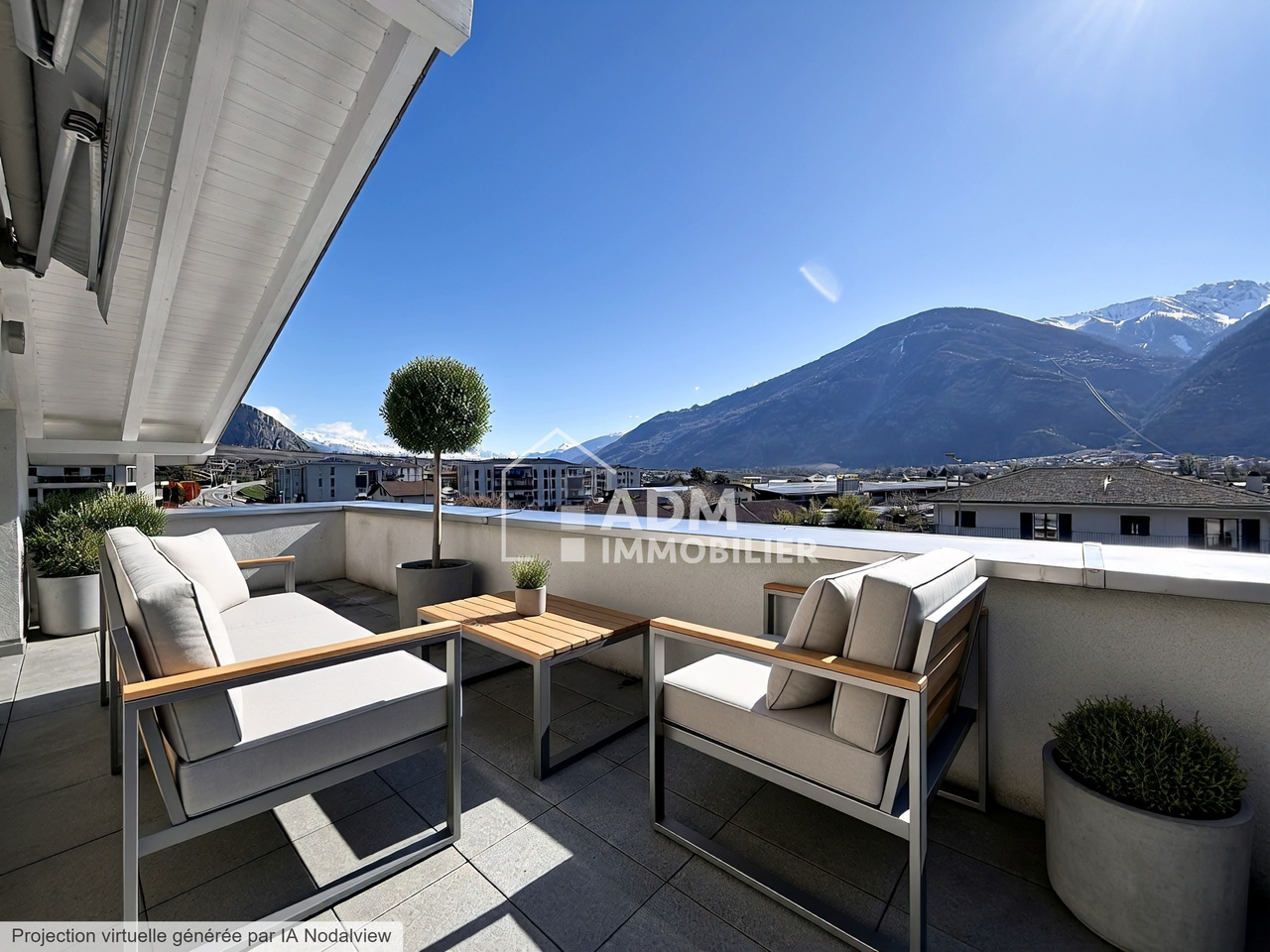 Terrasse - photo retravaillée virtuellement Terrasse - photo retravaillée virtuellement