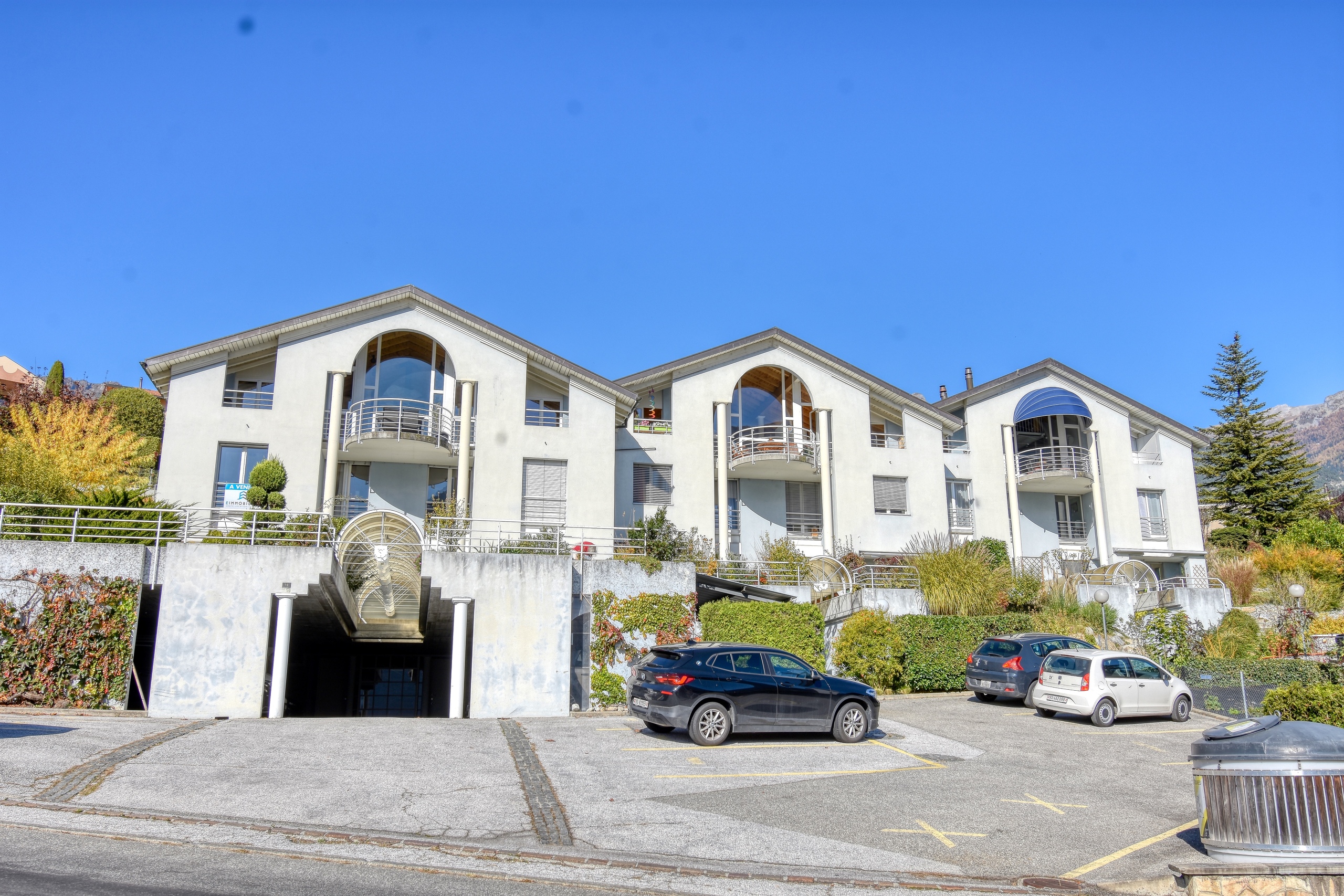 Wohnung Veyras - Gebäude Wohnung Veyras - Gebäude