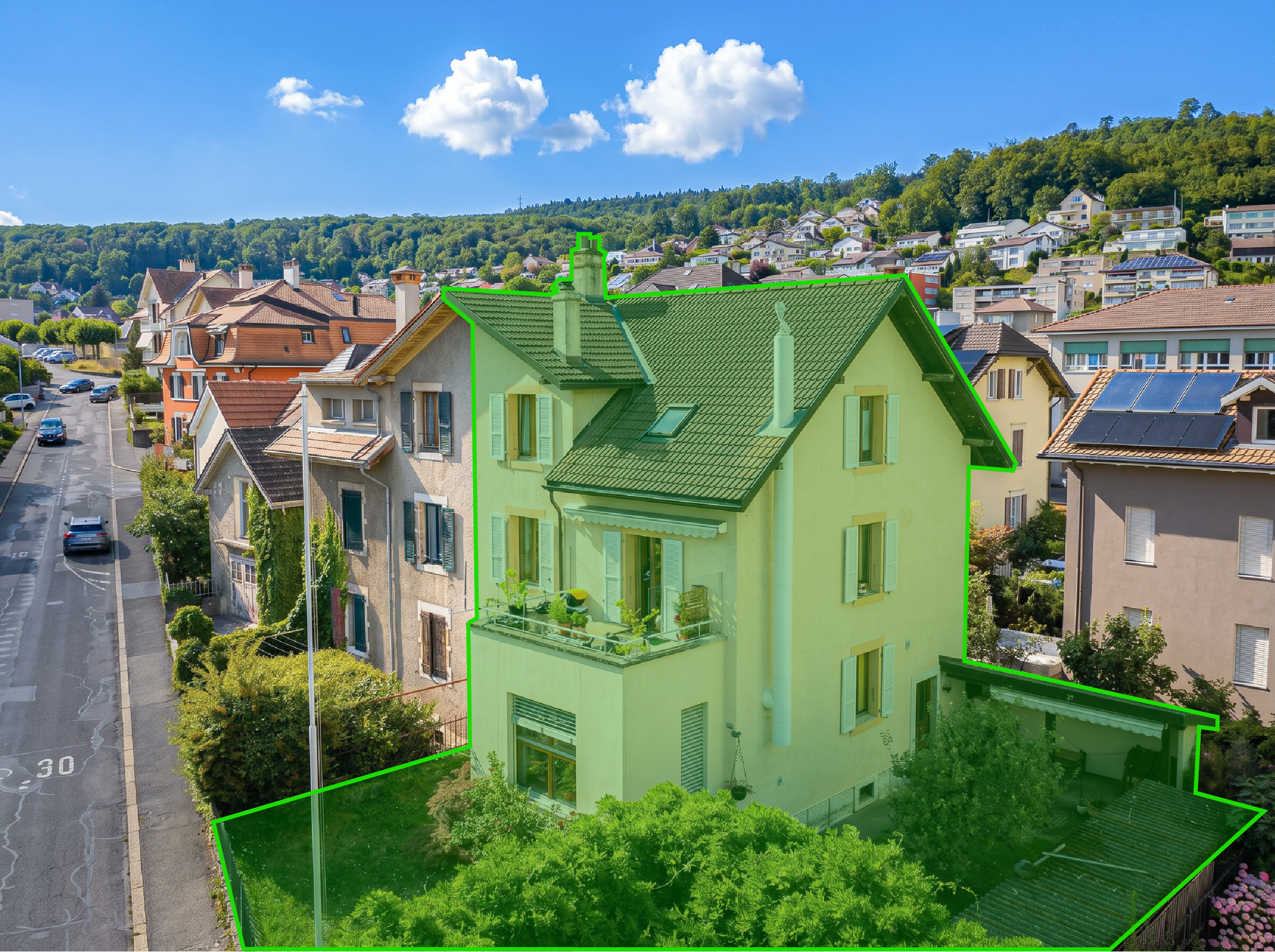 Vue extérieure