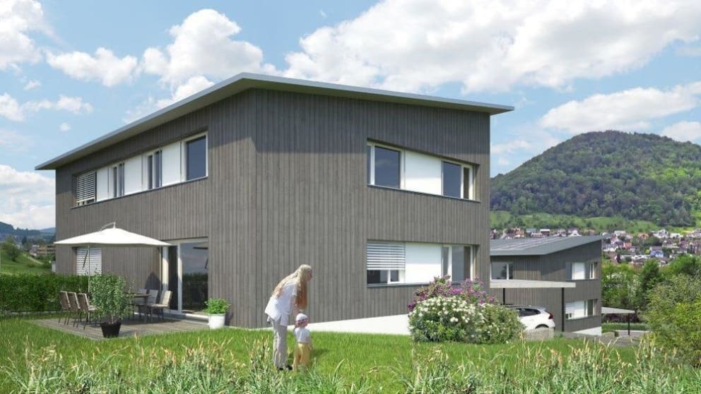 Aussenansicht Gartenseite