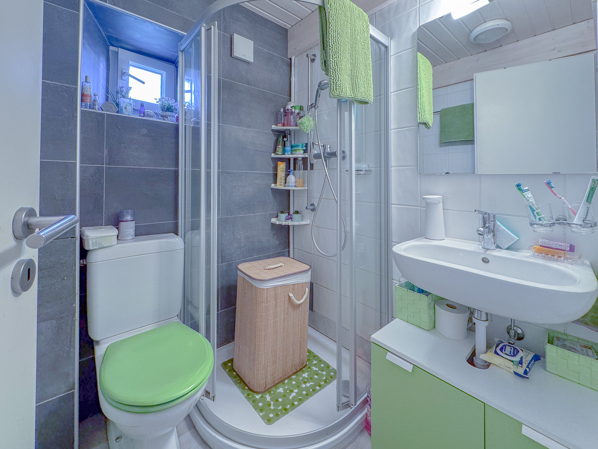 Appartement au rez - salle d'eau Appartement au rez - salle d'eau