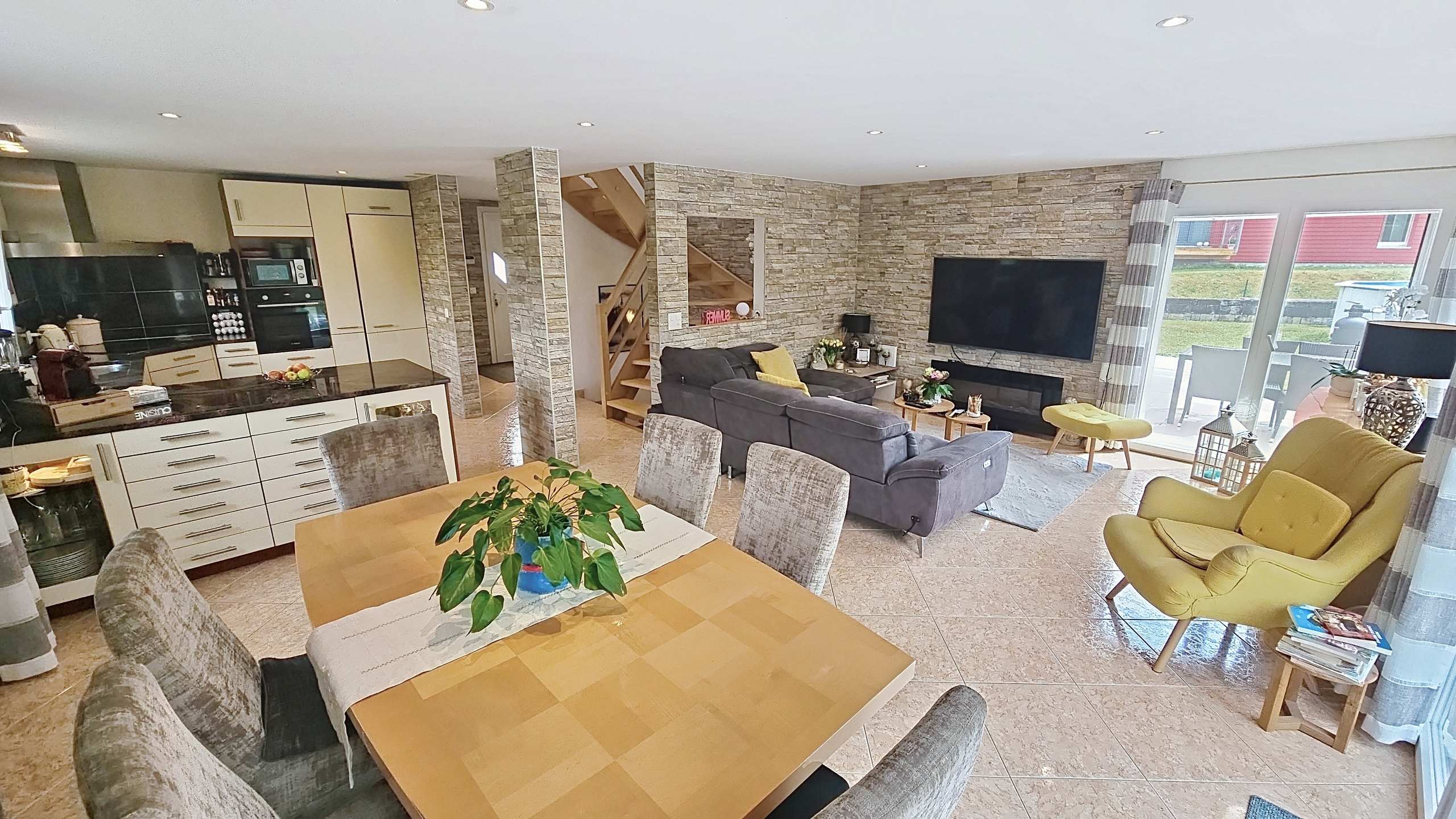 séjour / salle à manger - rez séjour / salle à manger - rez