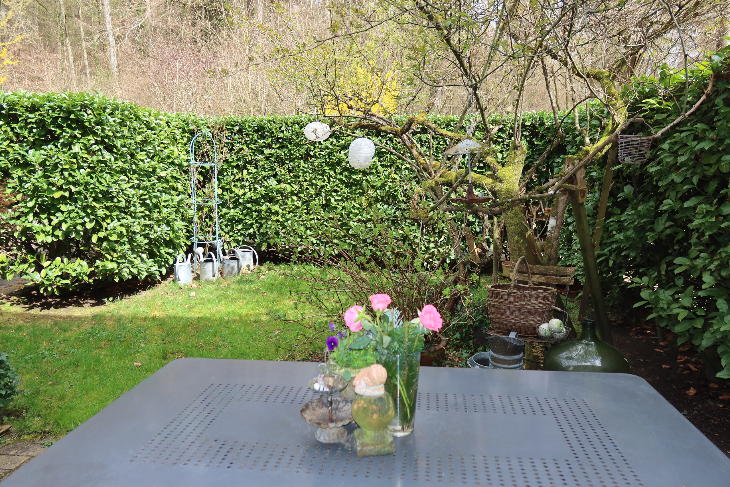 Gartensitzplatz waldseitig Gartensitzplatz waldseitig