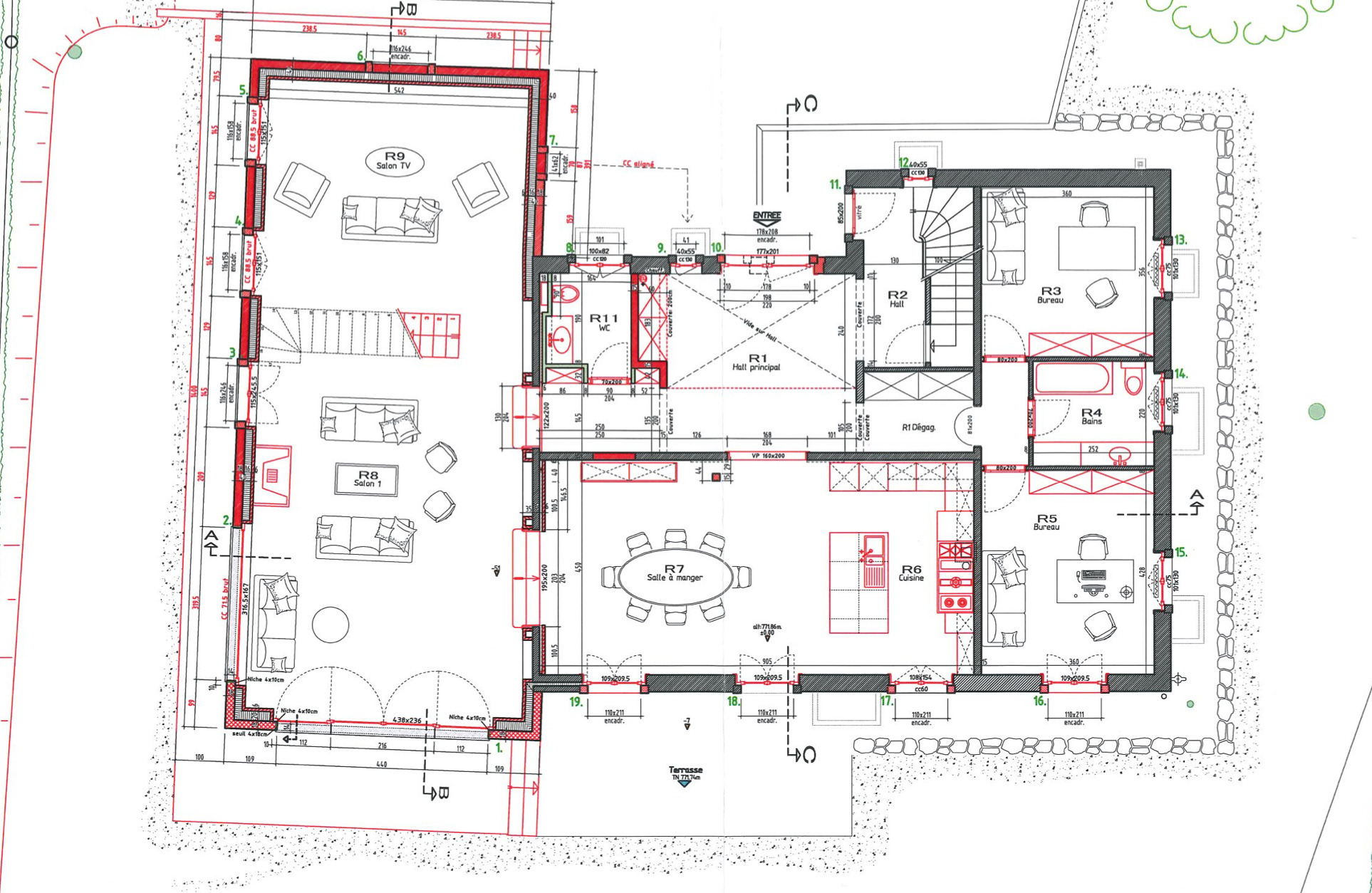 Rez-de-chaussée Rez-de-chaussée