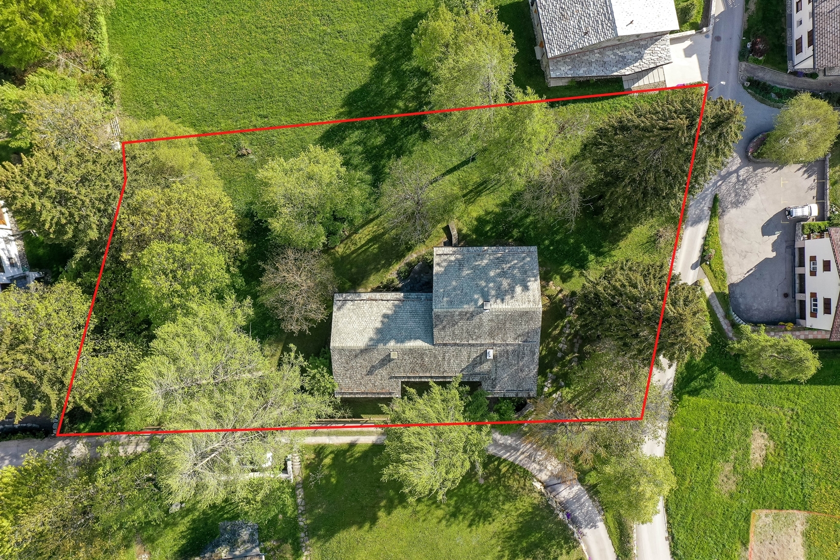 Chalet mit virtueller Parzellengrenze (Nr. 161)