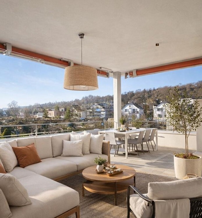 Balkon Visualisierung Balkon Visualisierung