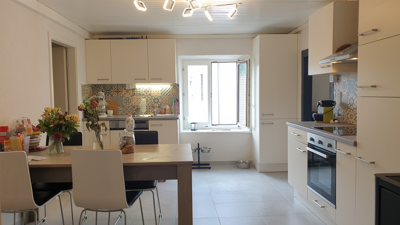 cuisine habitable et agencée