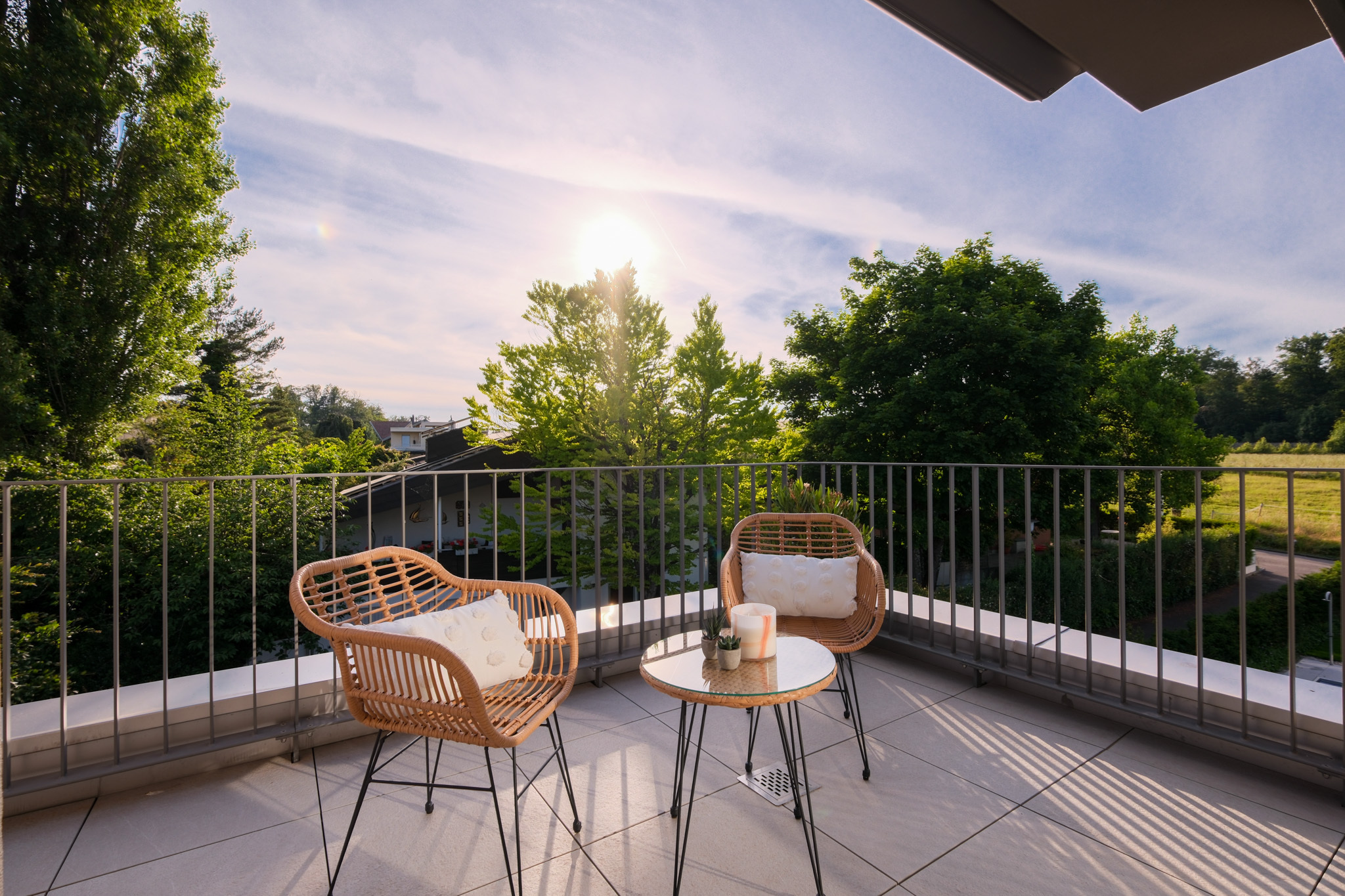 Balkon / Attikageschoss