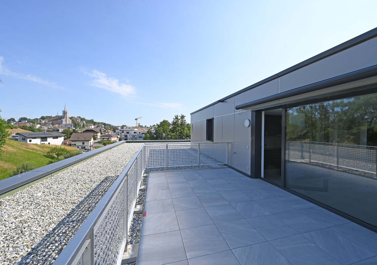 Appartement 4.5 pcs en attique Centre d'activités CAPP Châtel-St-Denis