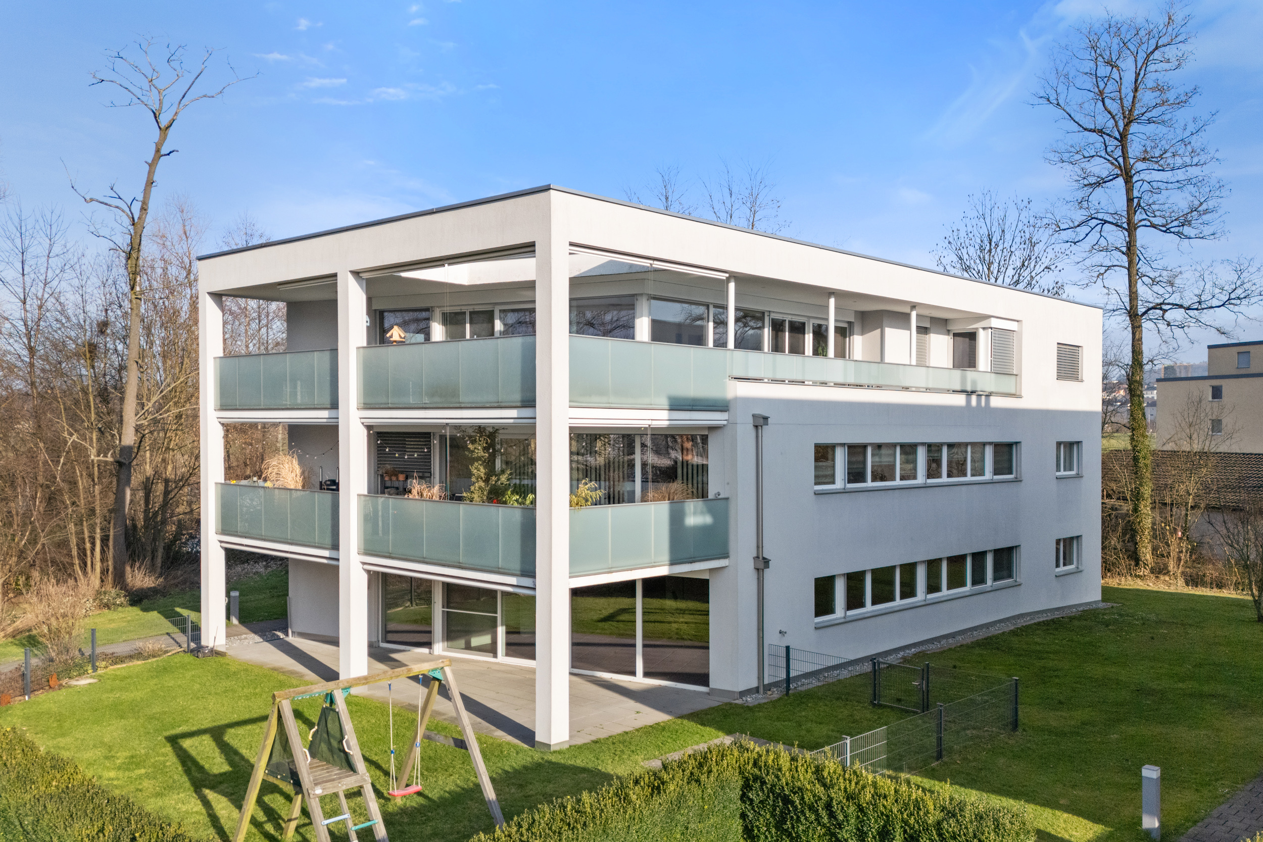 Willkommen in dieser idyllisch gelegenen Gartwohnung.