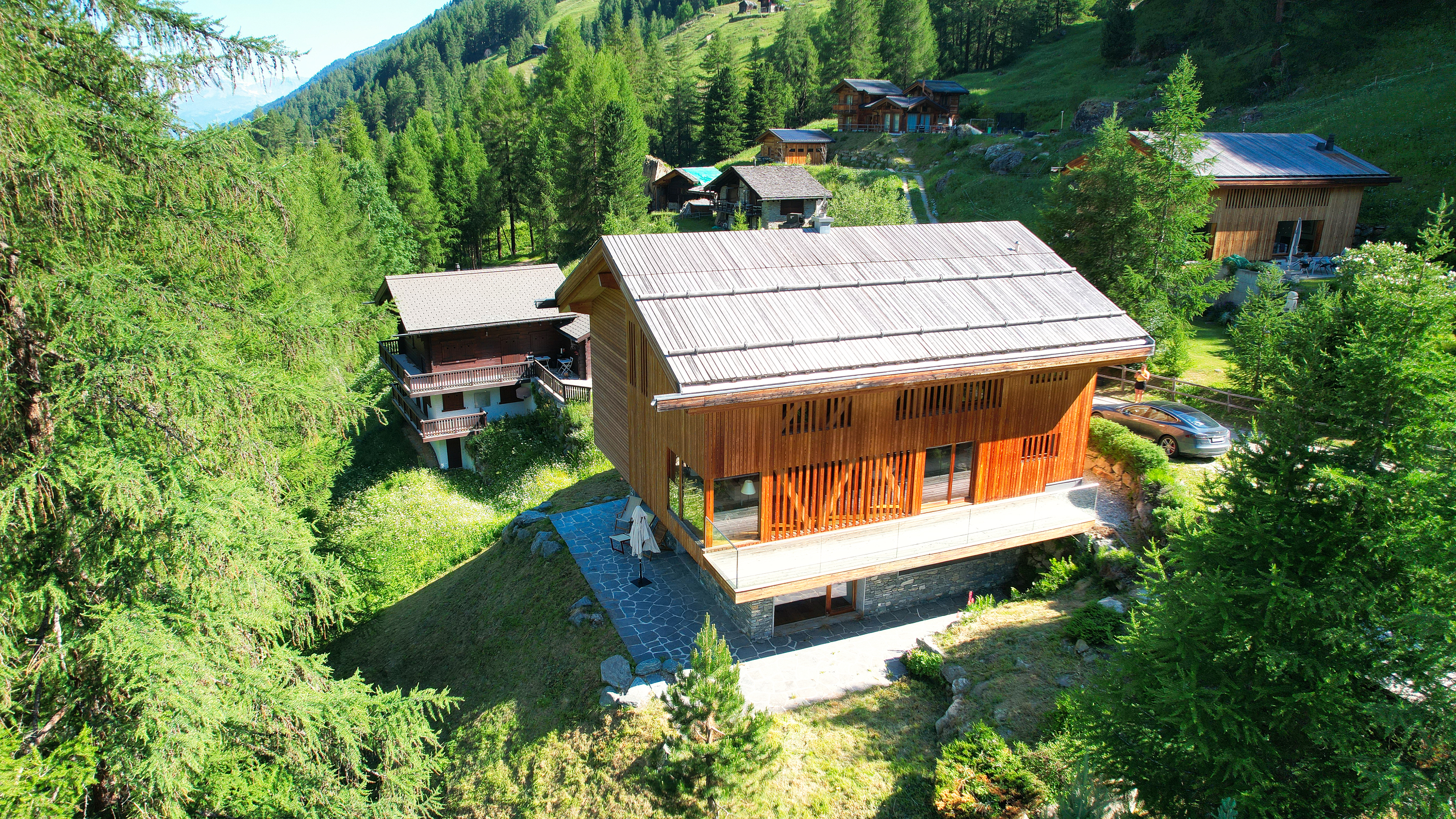 Chalet Zinal - Vue extérieure Chalet Zinal - Vue extérieure