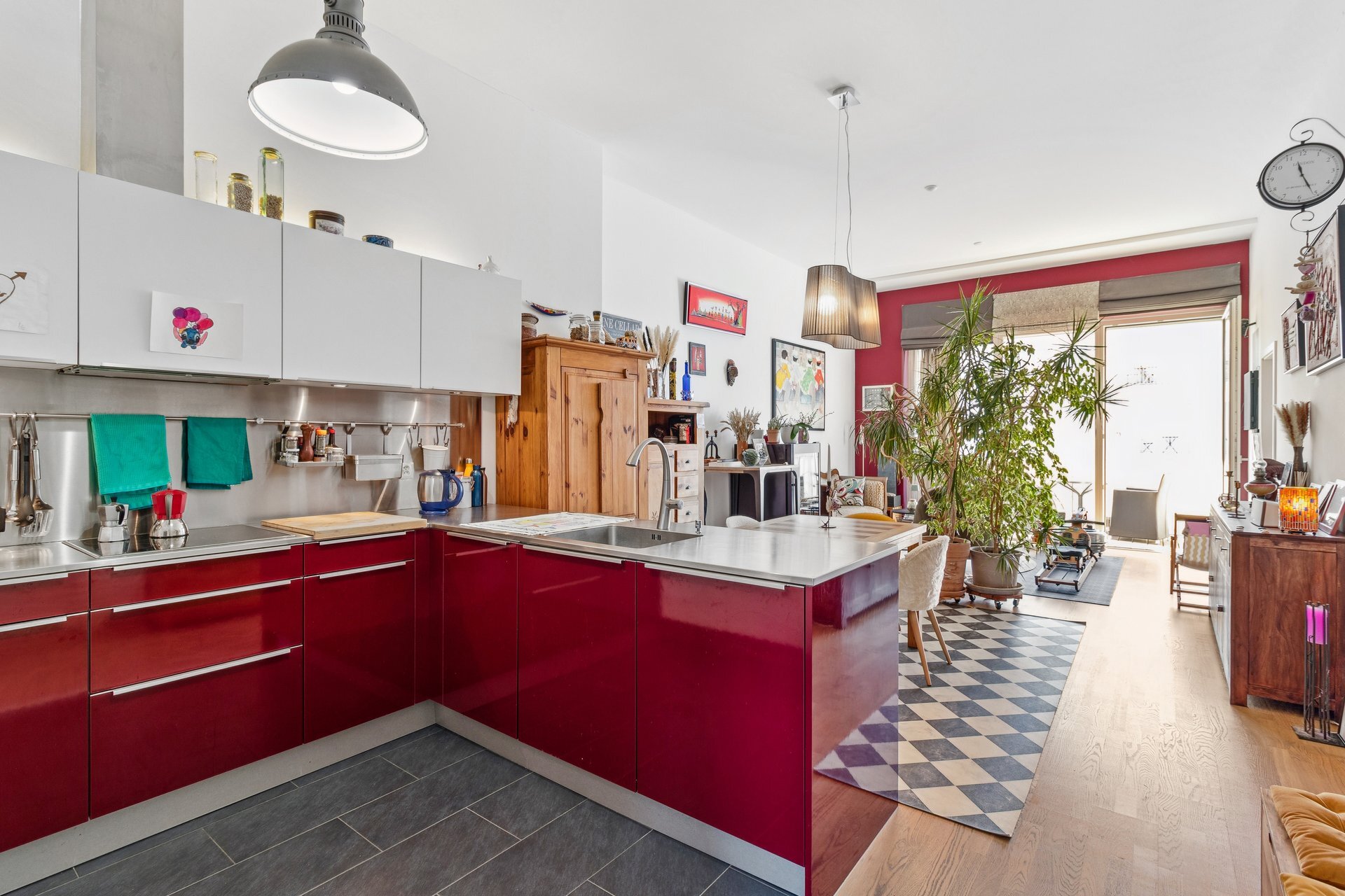 Loft côté cuisine