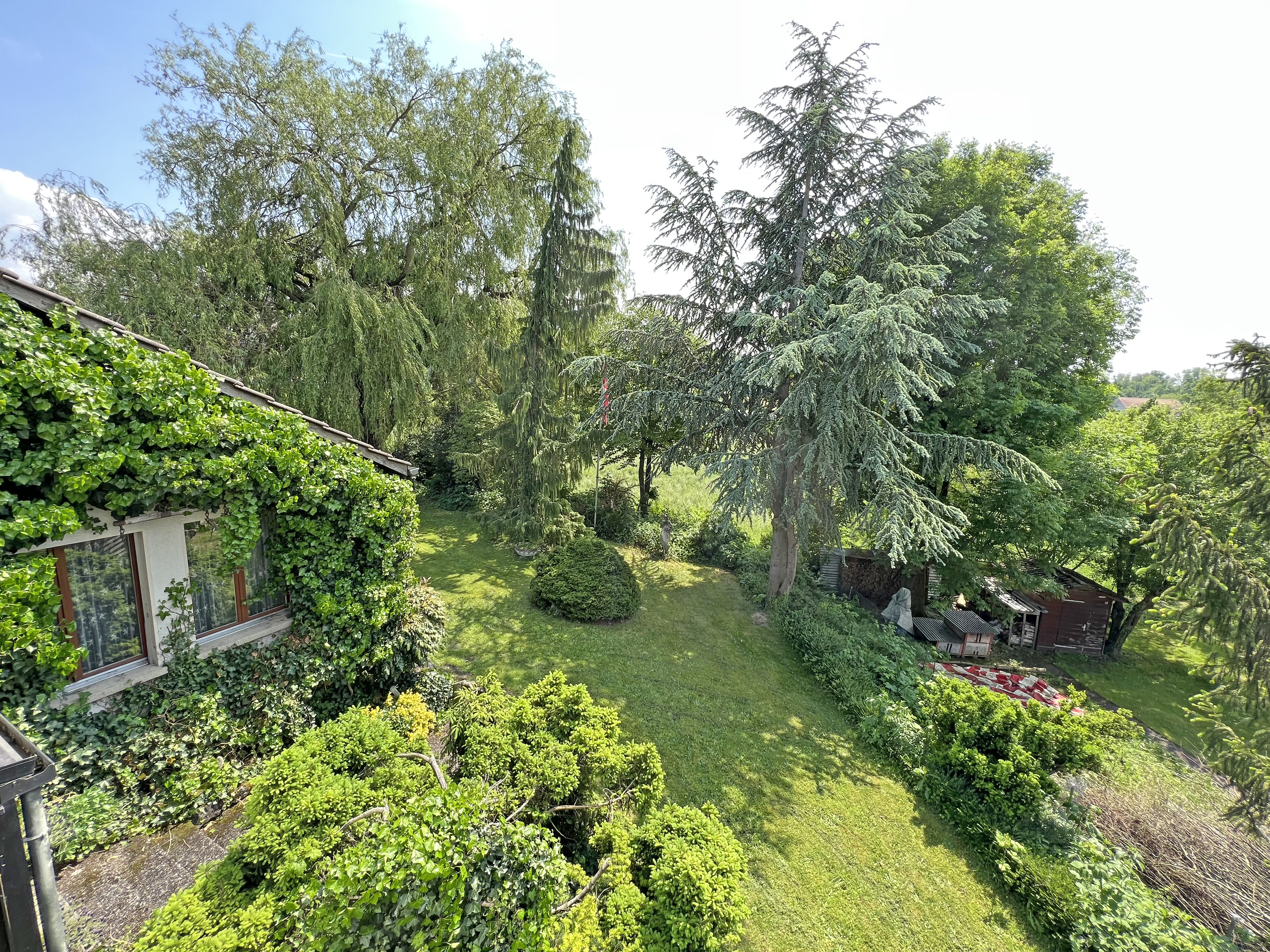 Vue depuis balcon - Étage