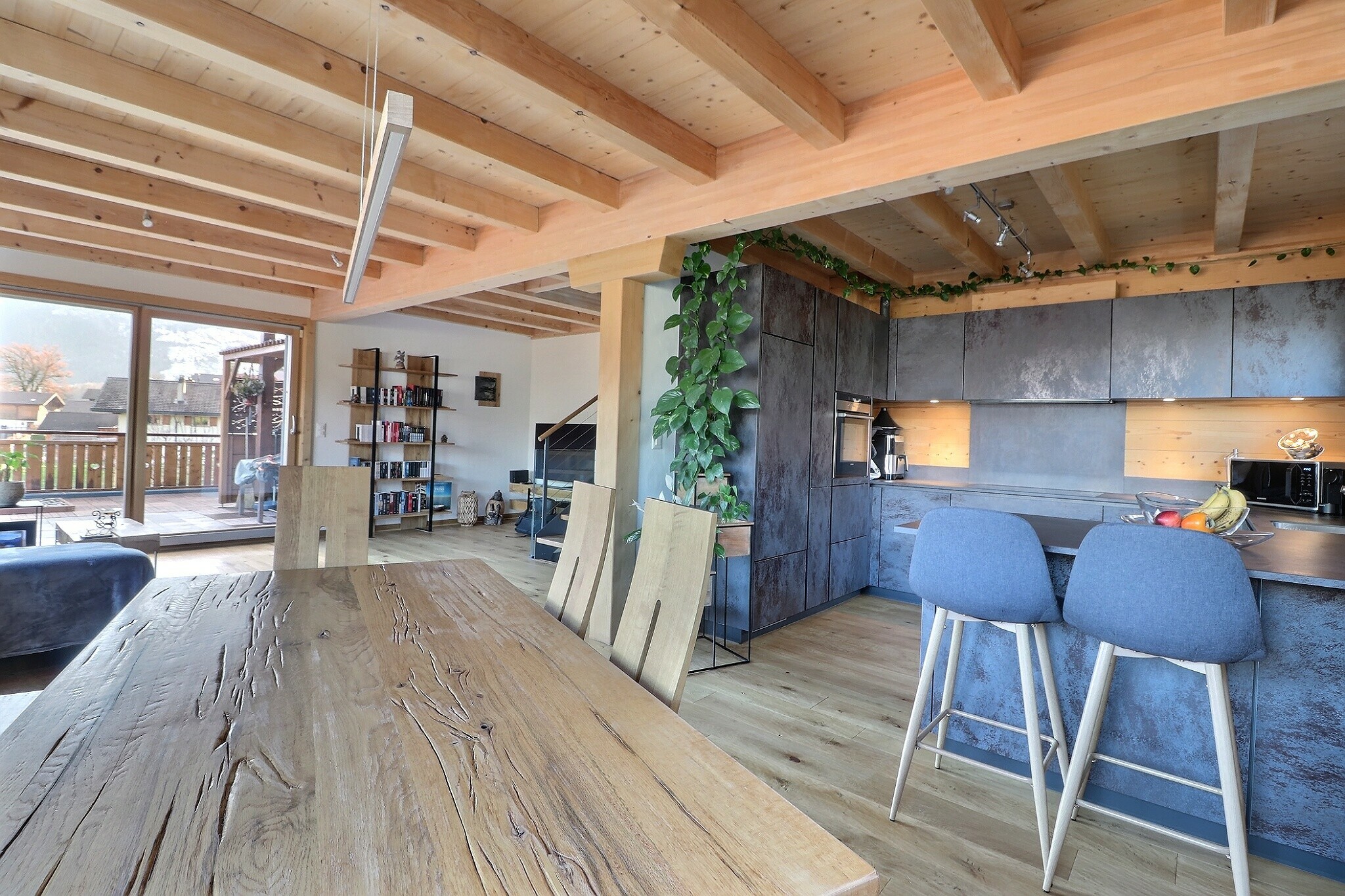 Cuisine ouverte sur le coin à manger Cuisine ouverte sur le coin à manger