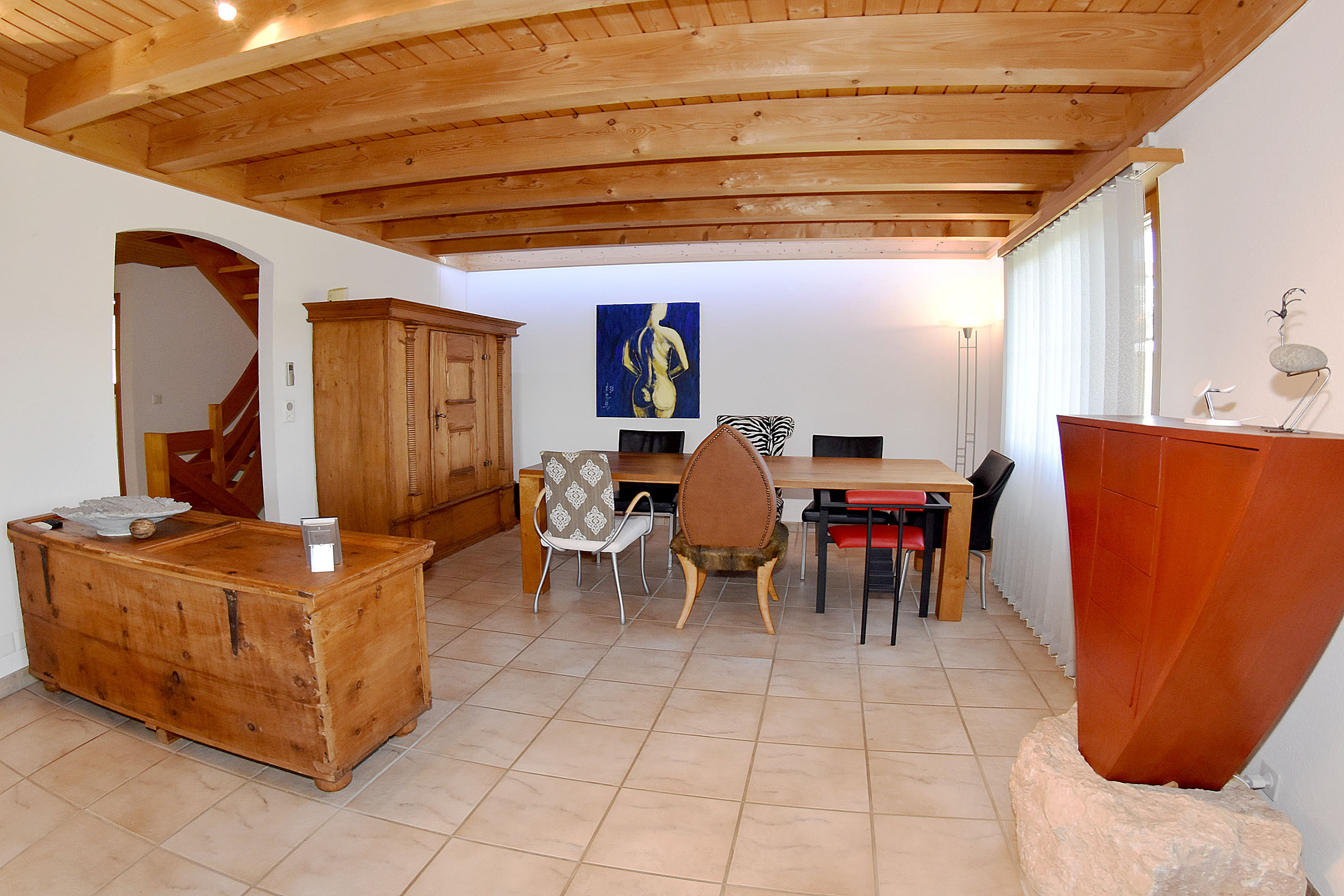 Essenbereich im Wohnzimmer Essenbereich im Wohnzimmer