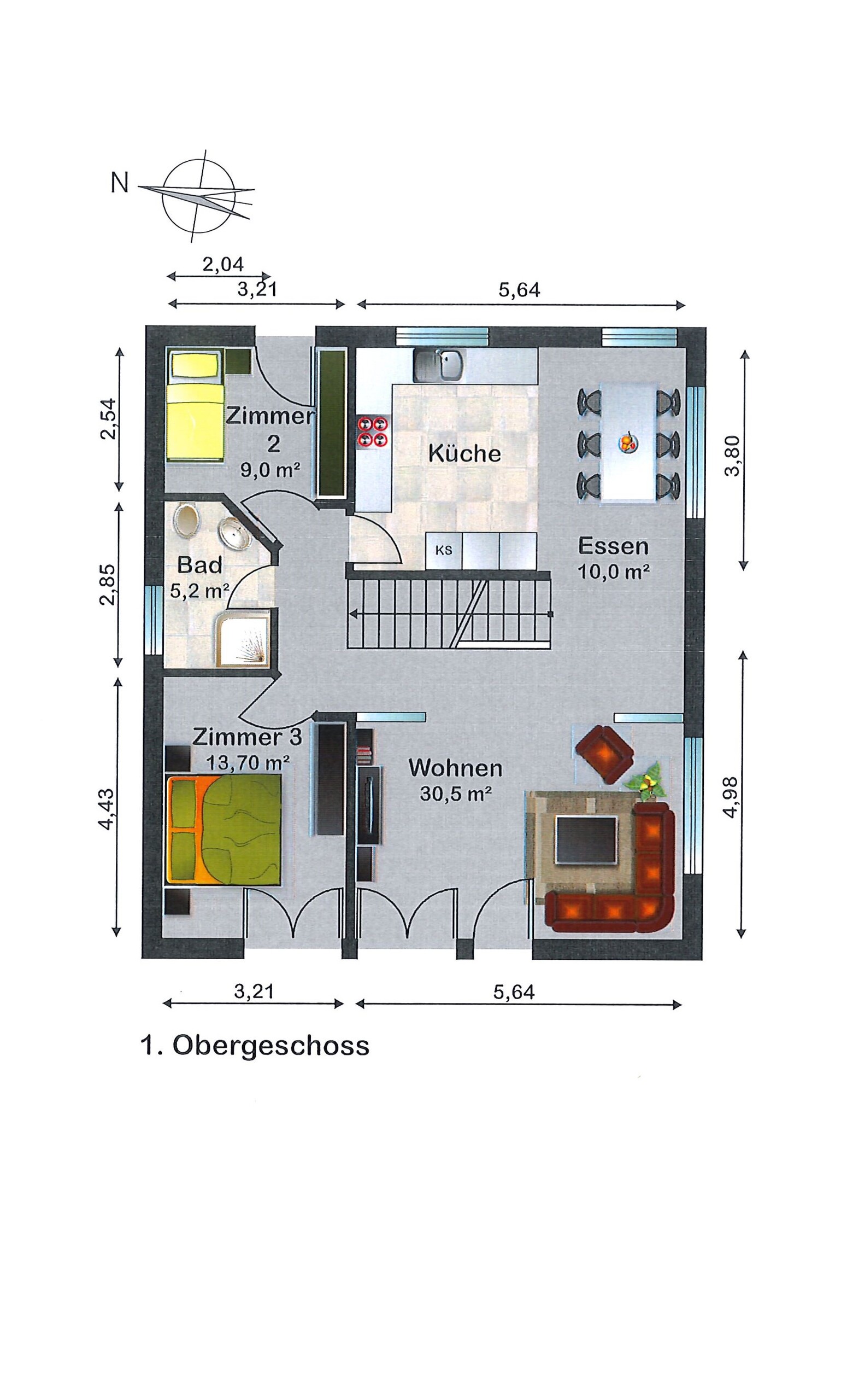 1 Obergeschoss