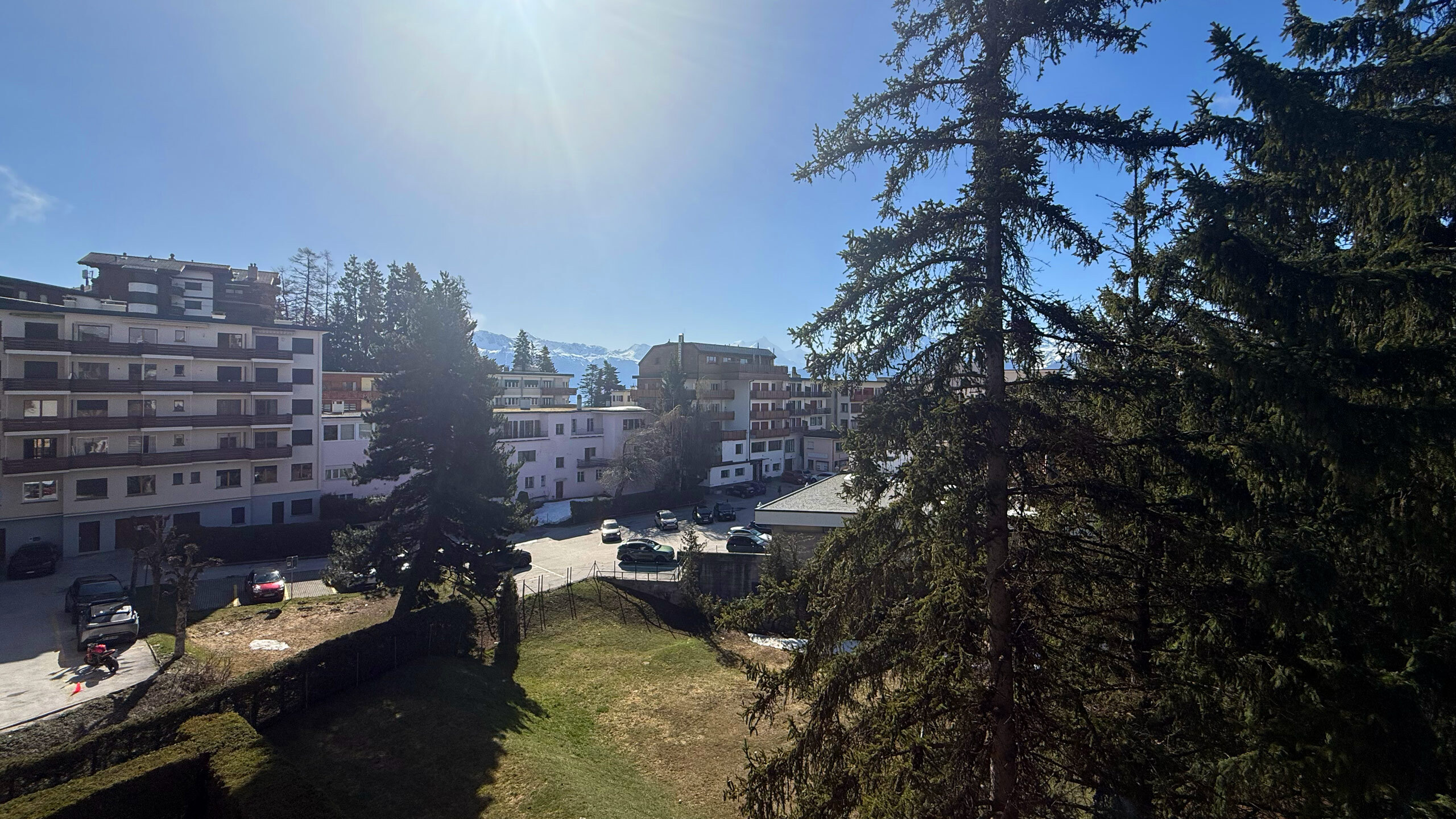 Vue depuis le balcon Sud