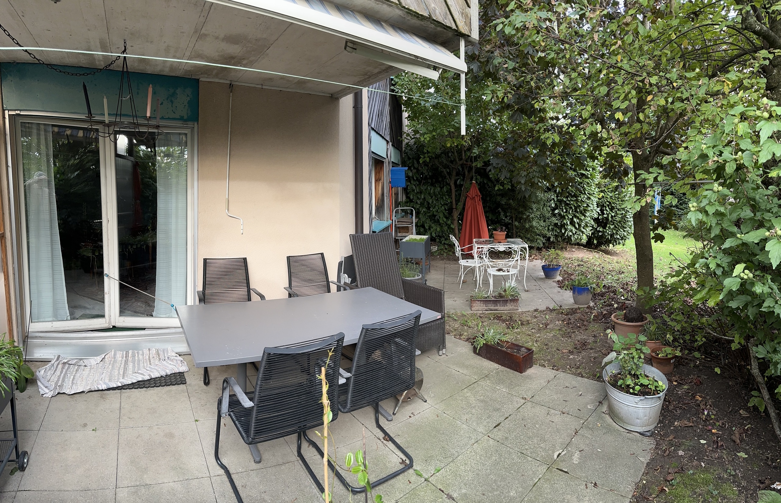 Jardin de 95 m2 pour 4,5 pces