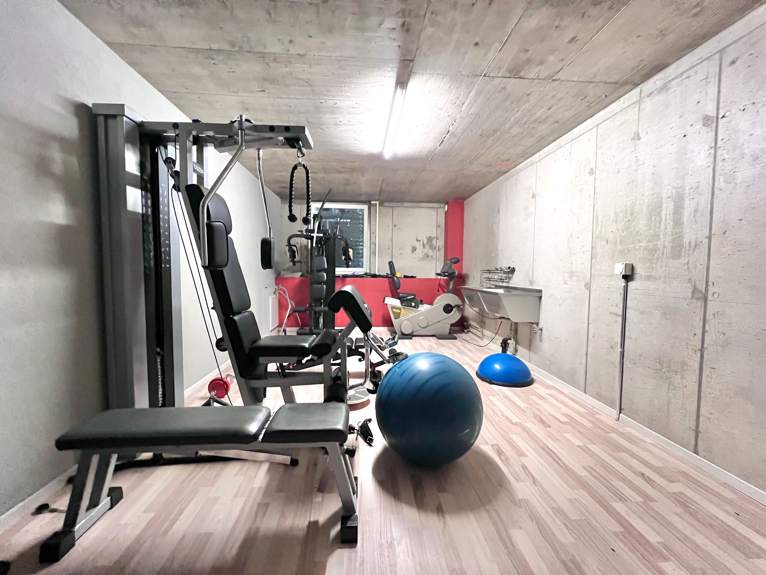 Salle fitness commune Salle fitness commune