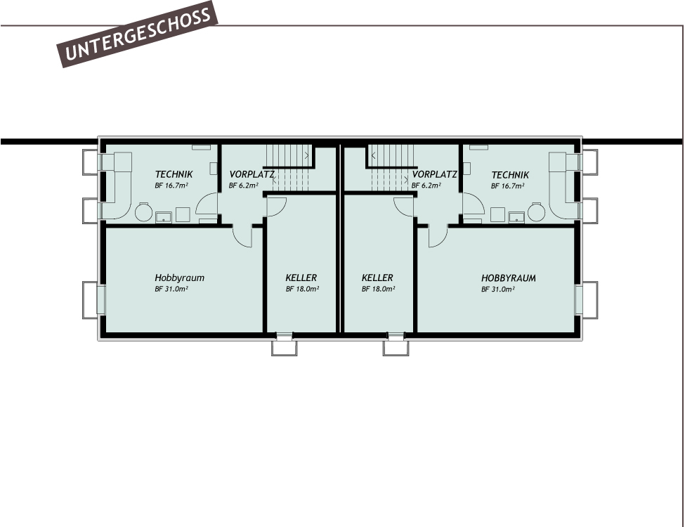 Grundriss UG Grundriss UG