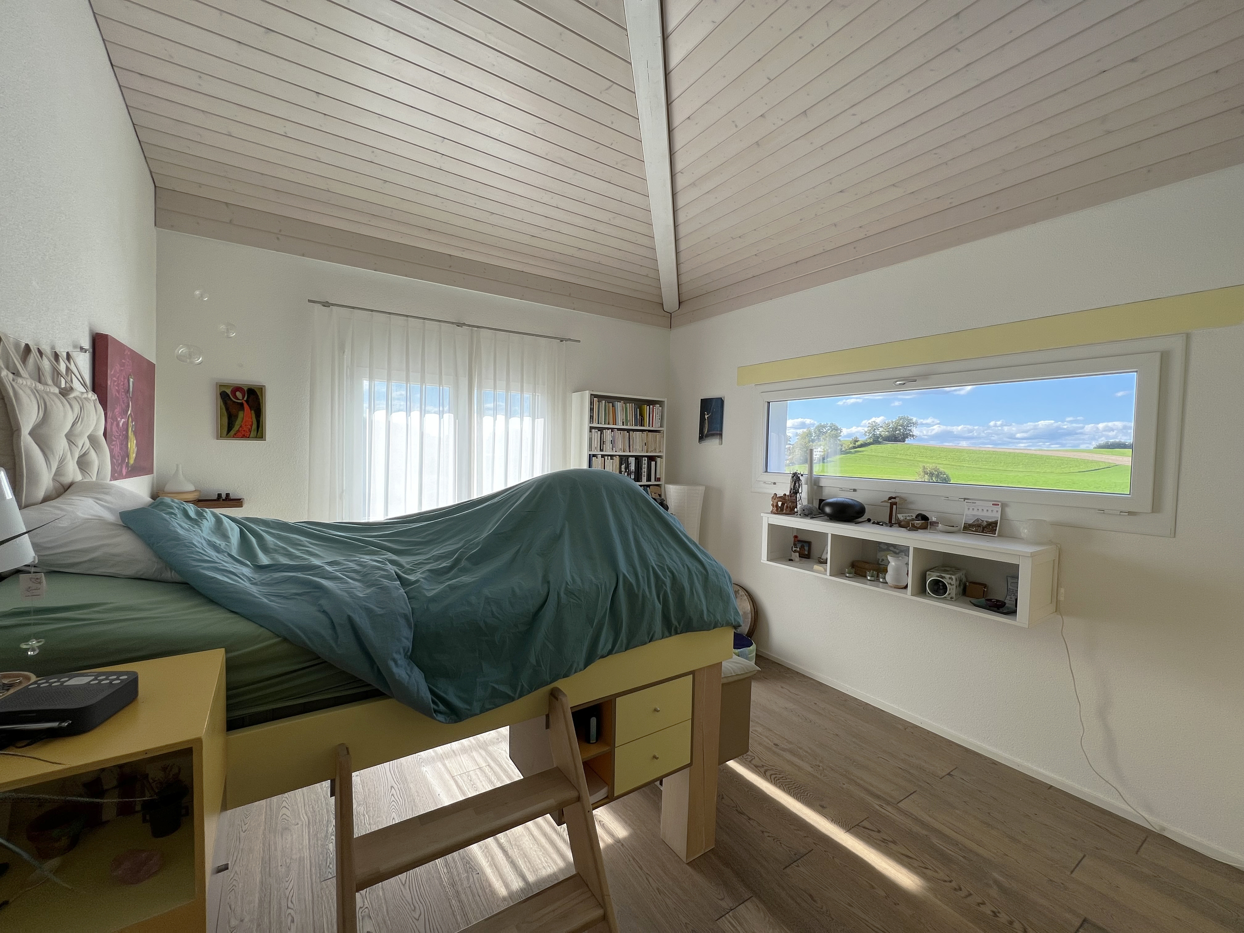 Étage - Suite parentale avec magnifique vue sur la campagne