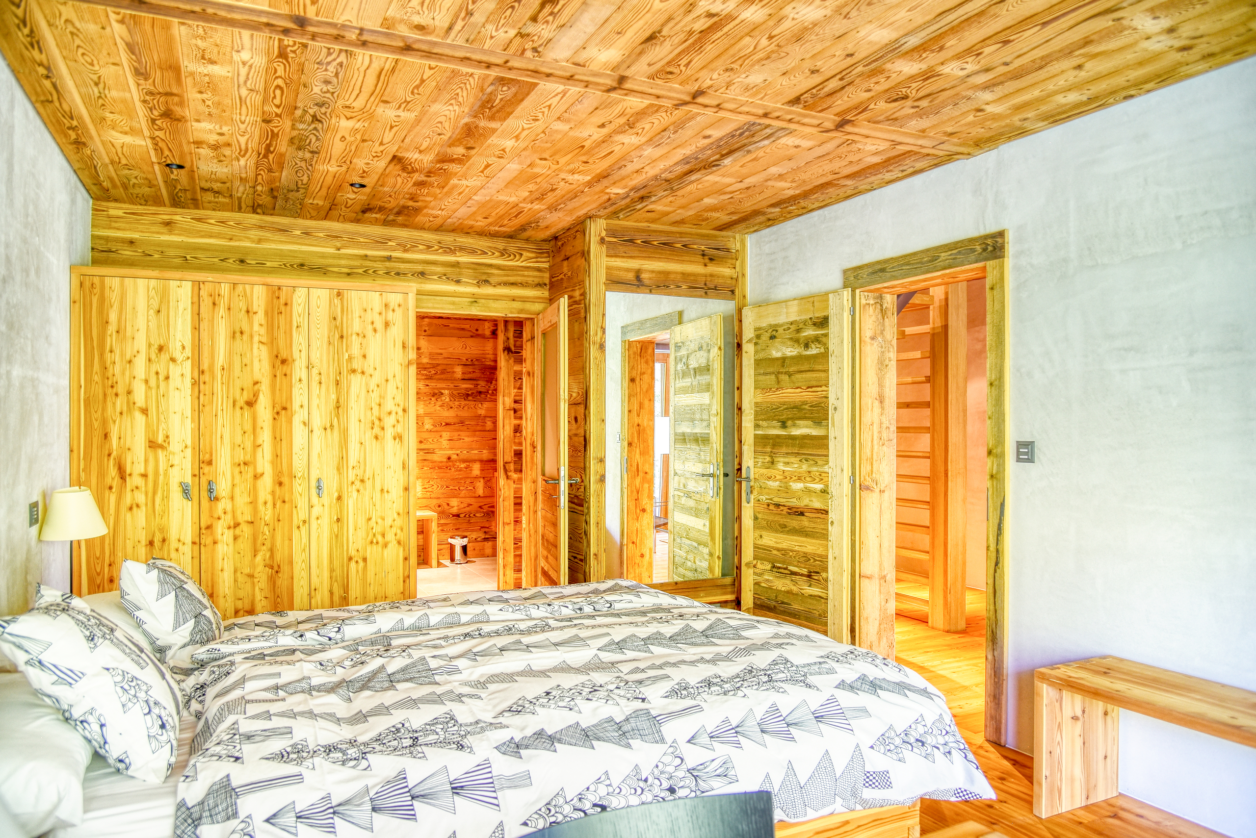 Chalet Zinal - Chambre parentale Chalet Zinal - Chambre parentale