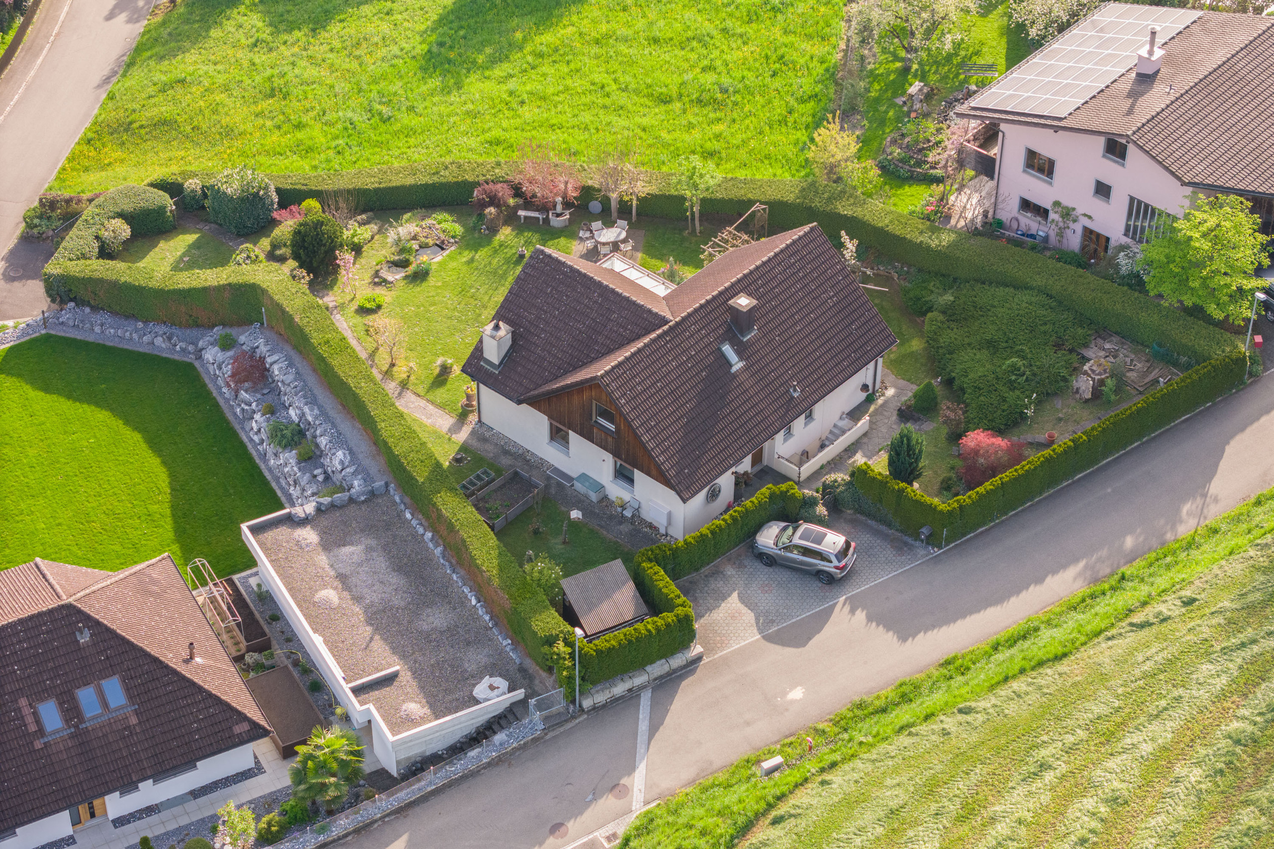 Die familienfreundliche und naturnahe Lage.