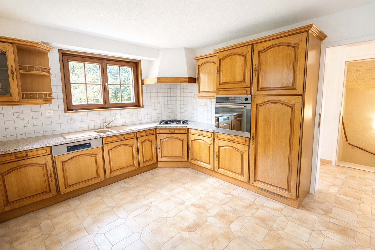 Cuisine au rez-de-chaussée