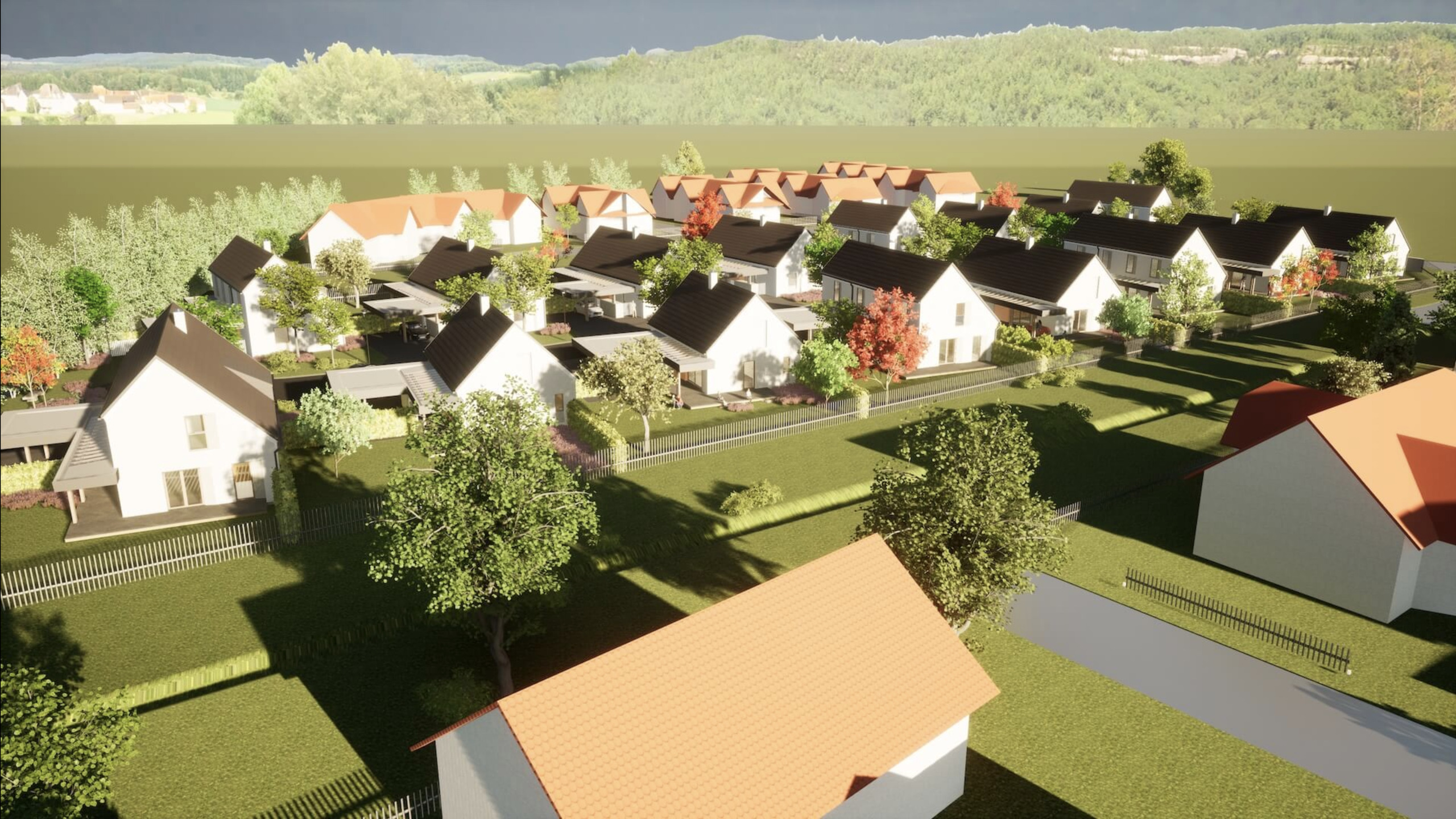 Gute und friedliche Wohnlage mit guter Anbindung.