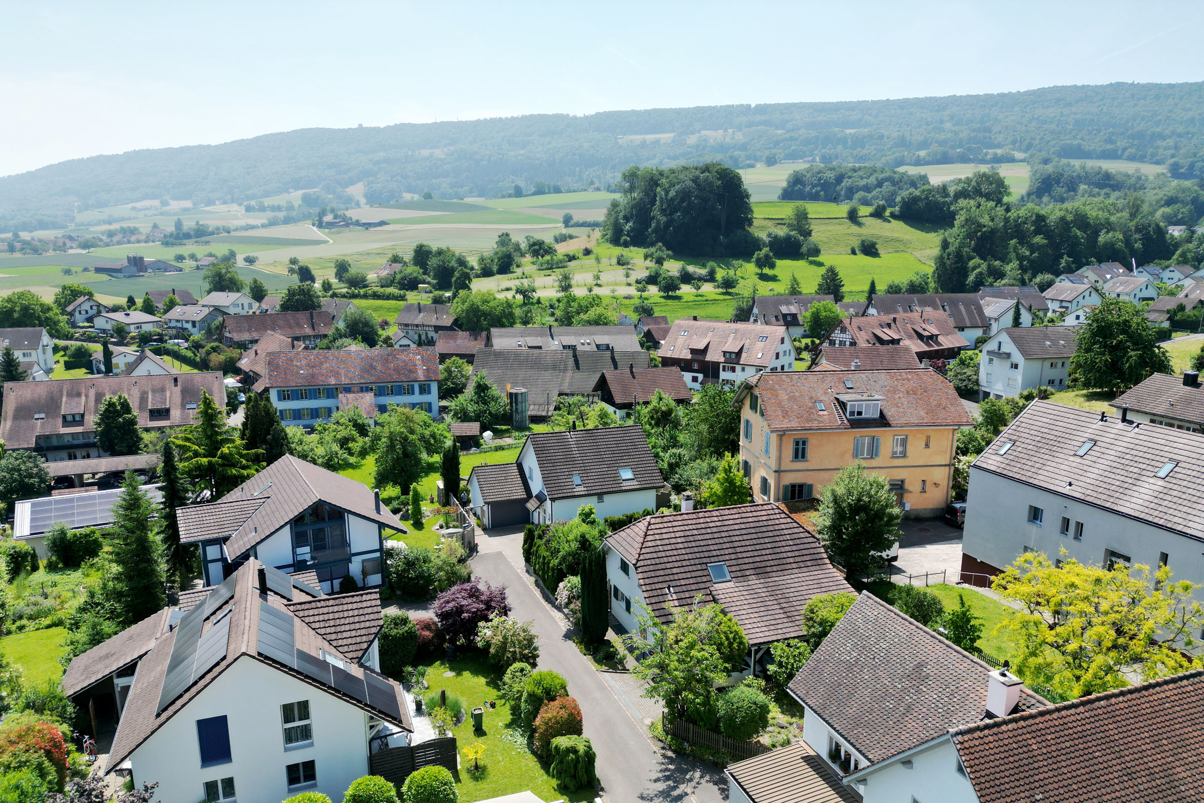 am Ende der Sackgasse gelegen