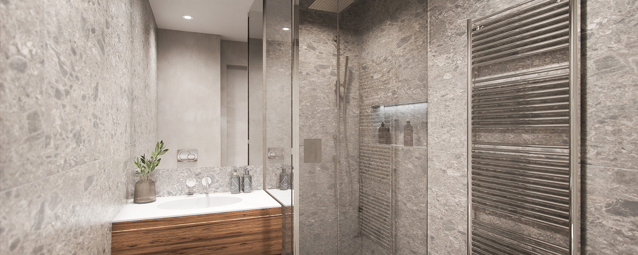 Exemple d'agencement intérieur (image de synthèse)