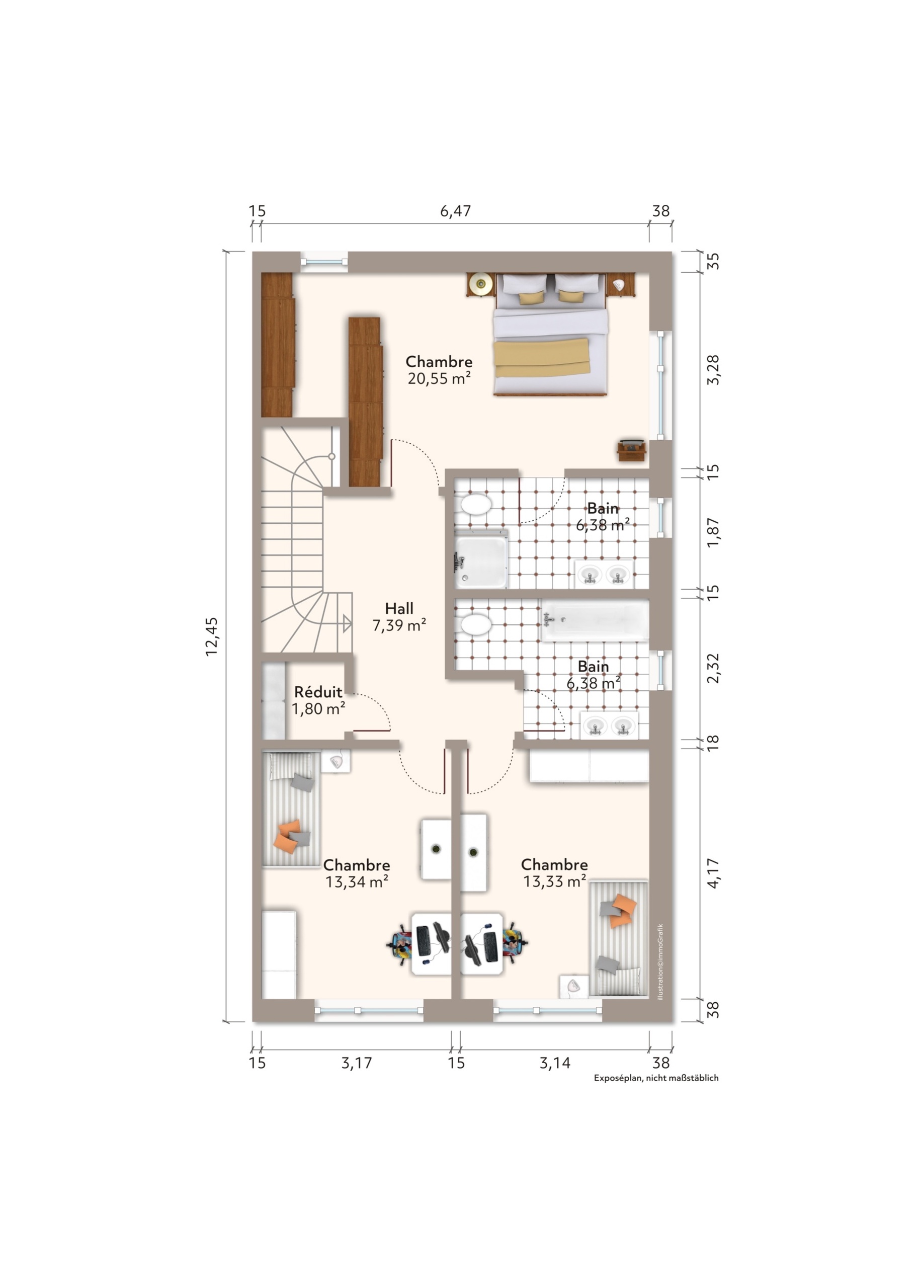 Plan 1er étage Plan 1er étage
