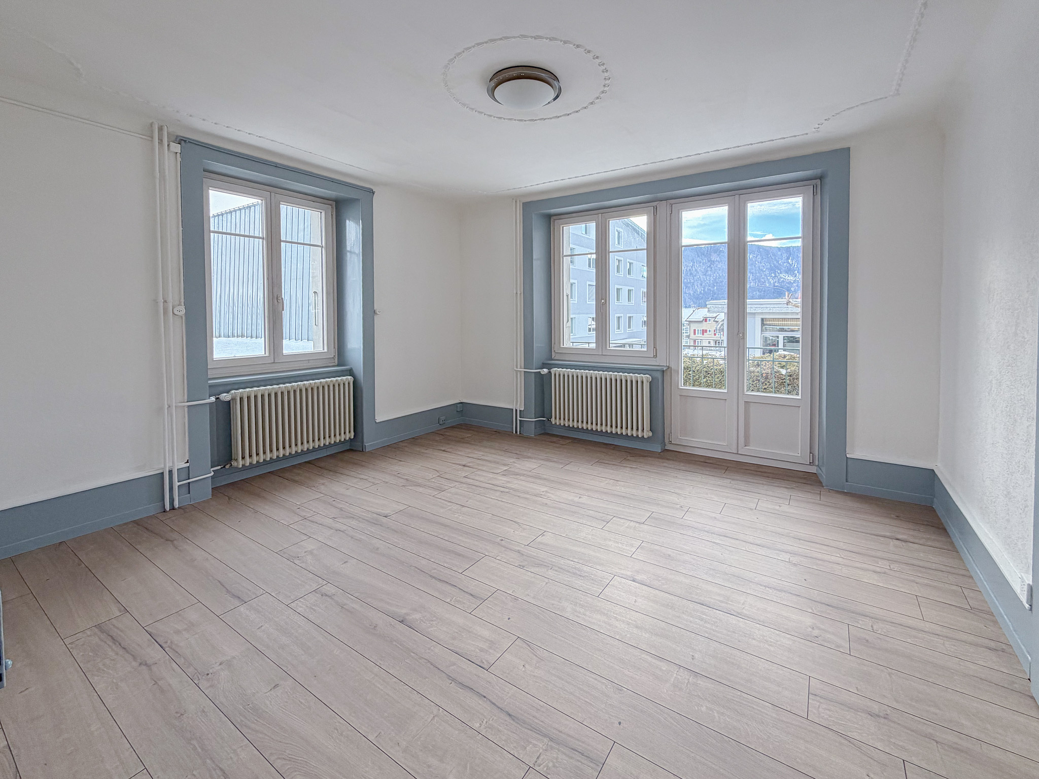 Appartement au 1er étage vacant