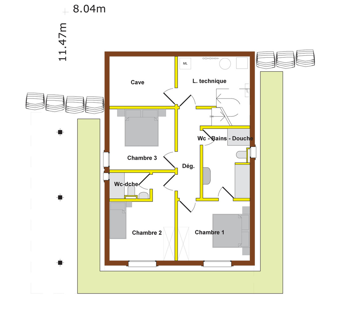 Rez inférieur Rez inférieur