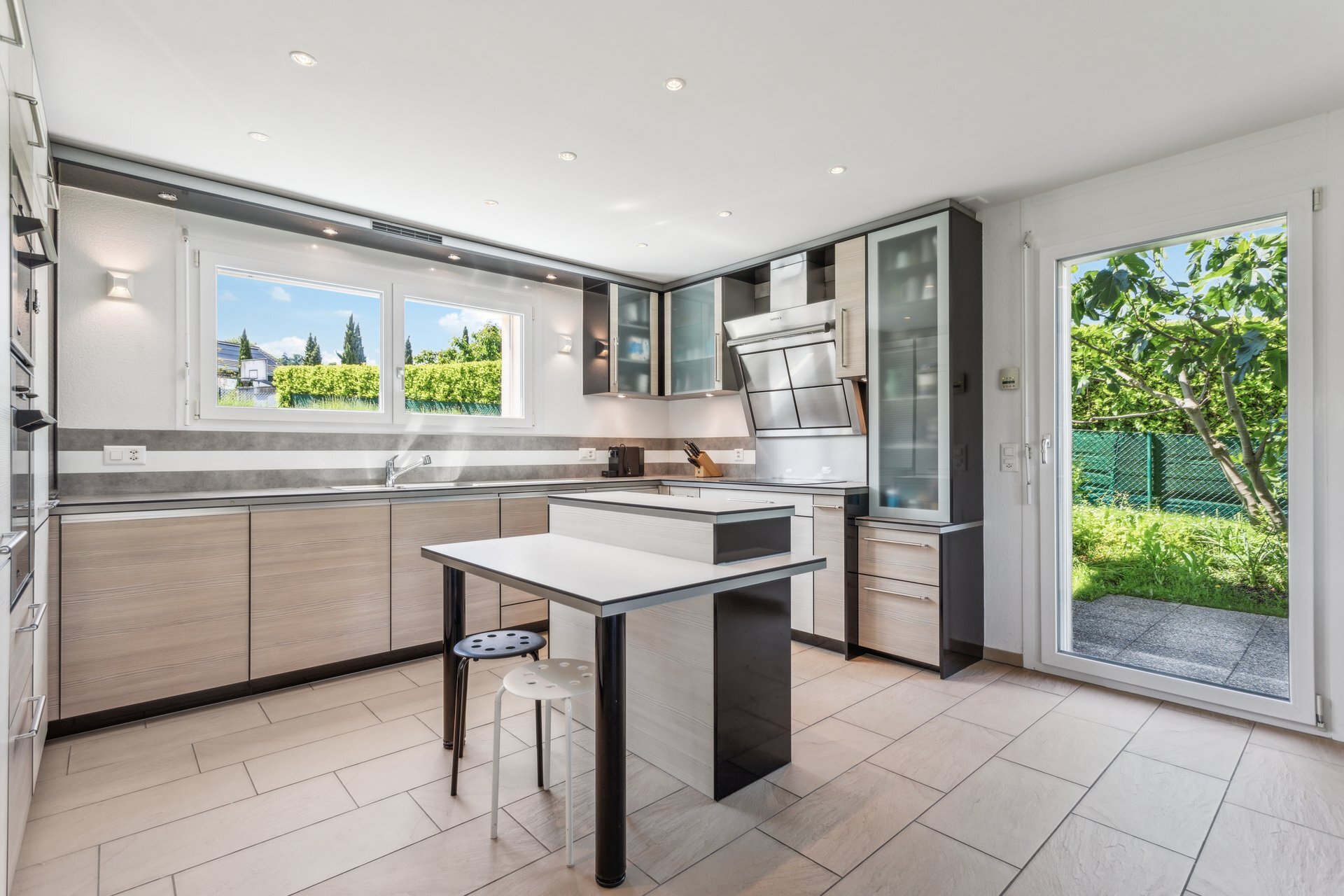 Cuisine lumineuse et moderne