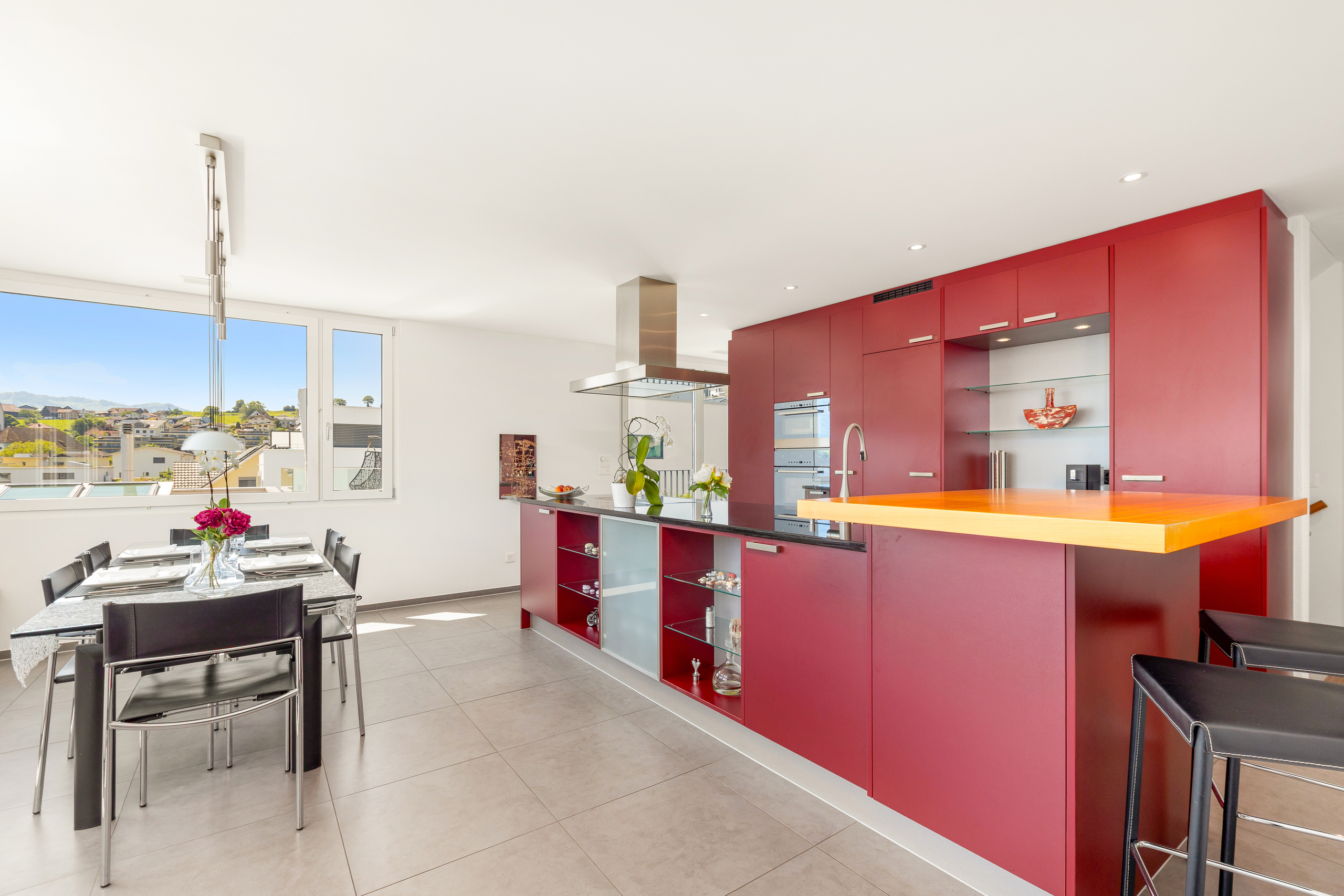 Küche und Essbereich, Obergeschoss