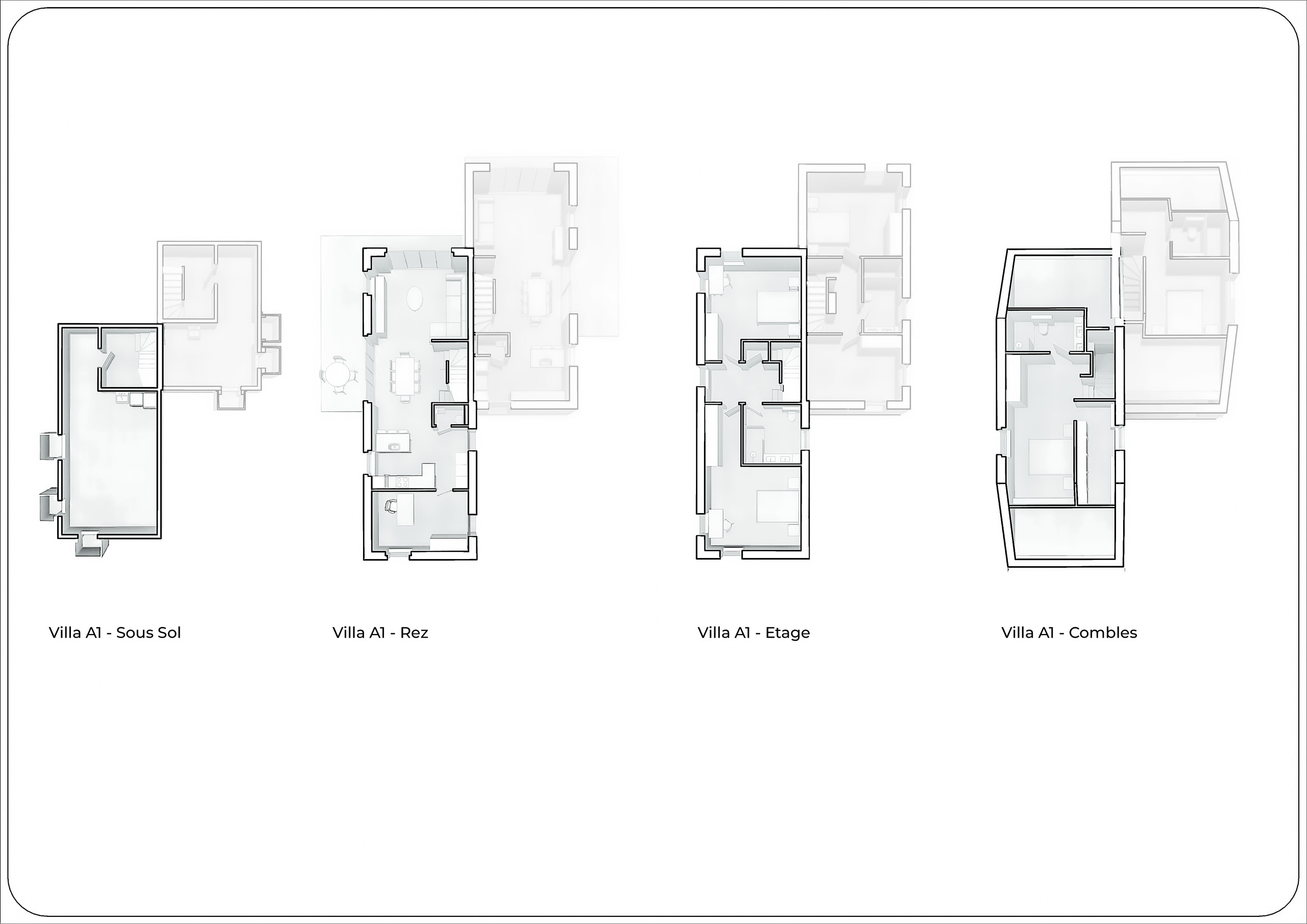 Villa Plan A1 Villa Plan A1