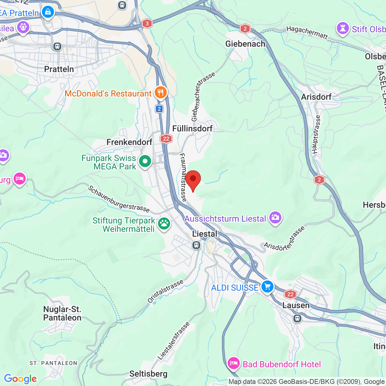 Lageplan 1