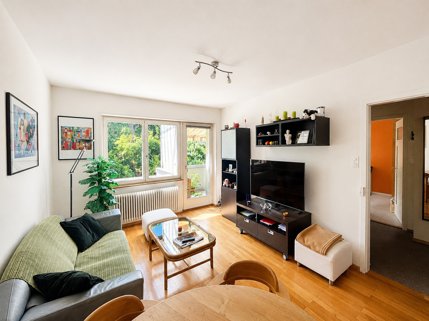 Wohnzimmer DG-Wohnung