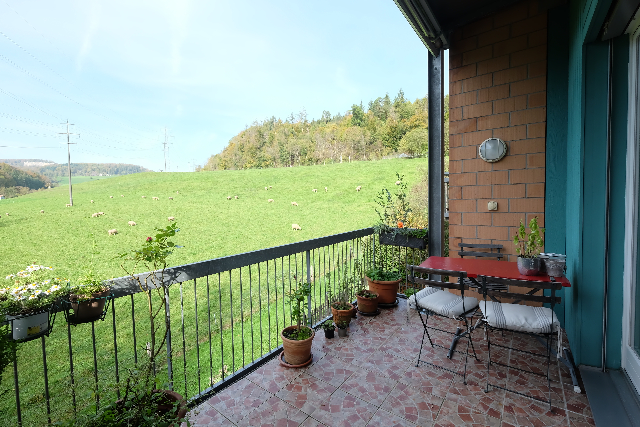 Balkon mit Aussicht Balkon mit Aussicht