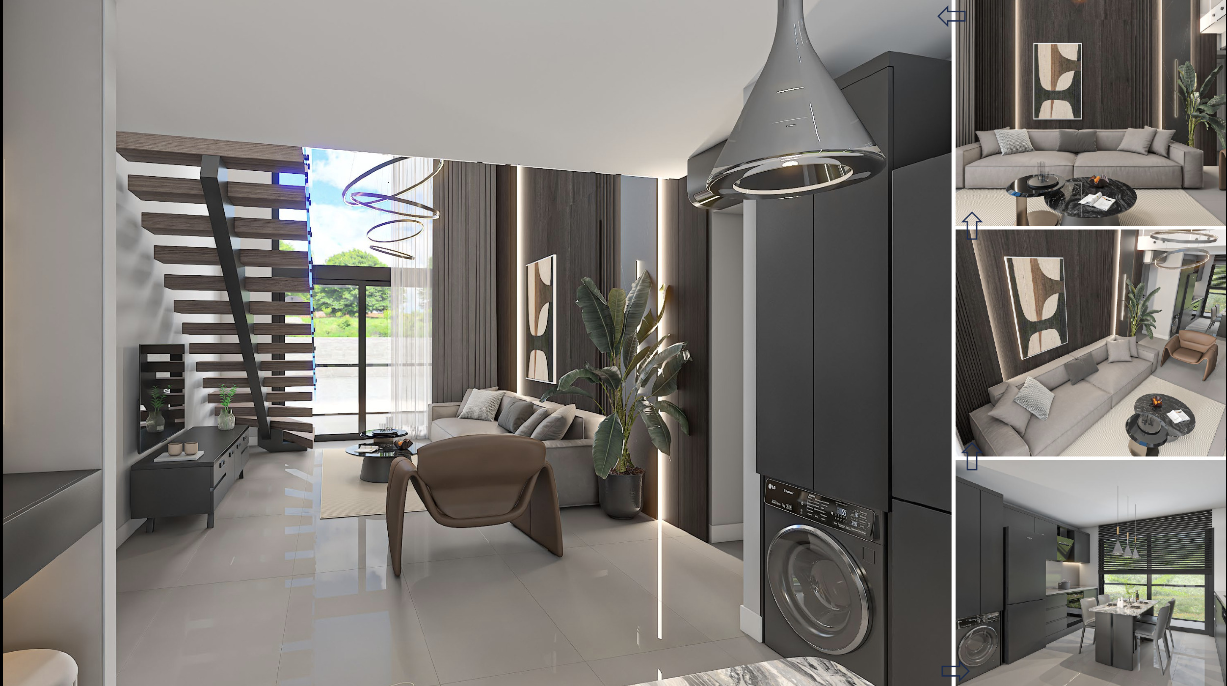 Block C , 102m2+ 123m2 terrasse Block C , 102m2+ 123m2 terrasse